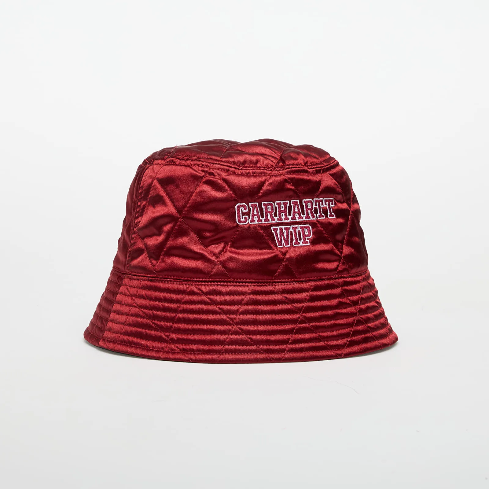 Мъжка бъкет шапка Carhartt WIP Alumni S-M черна/червена – Black|Scarlet – Бъкет шапки