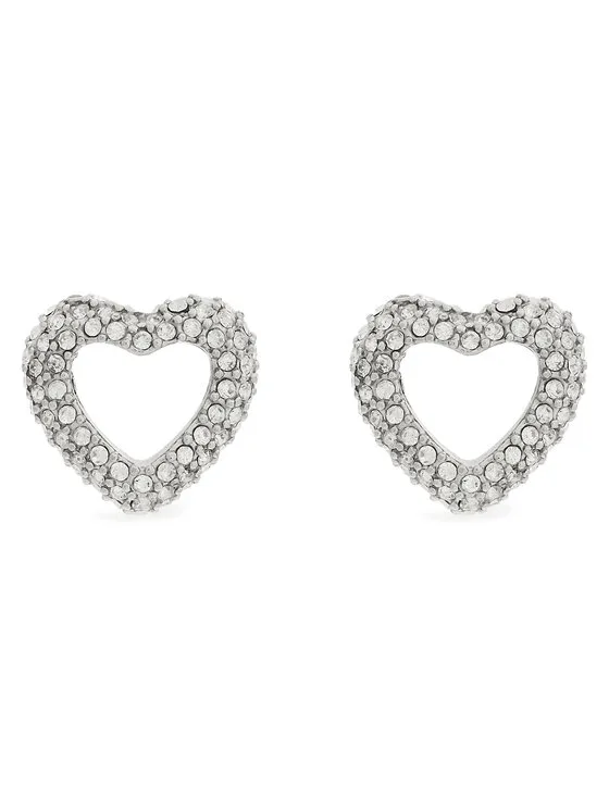 Guess Обици JUBE05 028JW Сребрист – Обеци