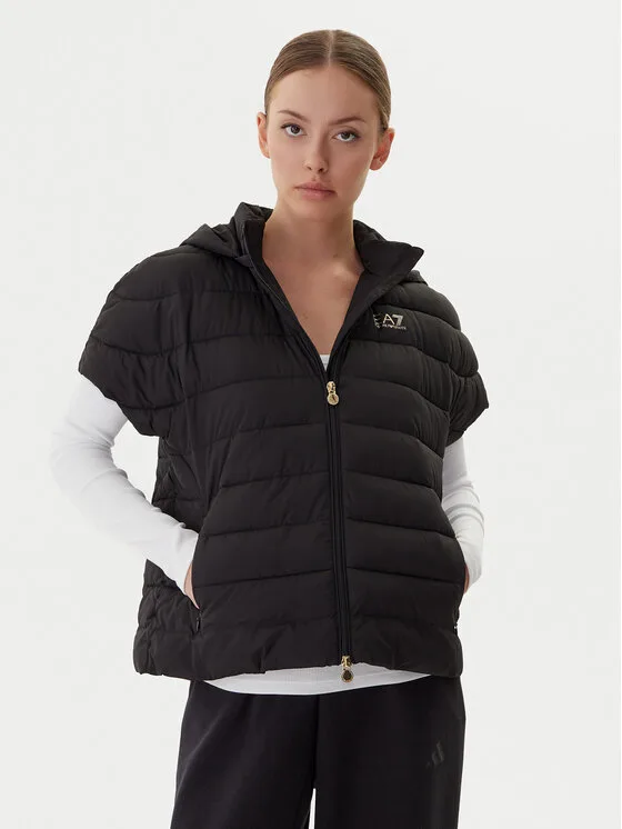 Дамски елек EA7 Emporio Armani 7W000477 AF12476 UC001 черен – Дамски елеци