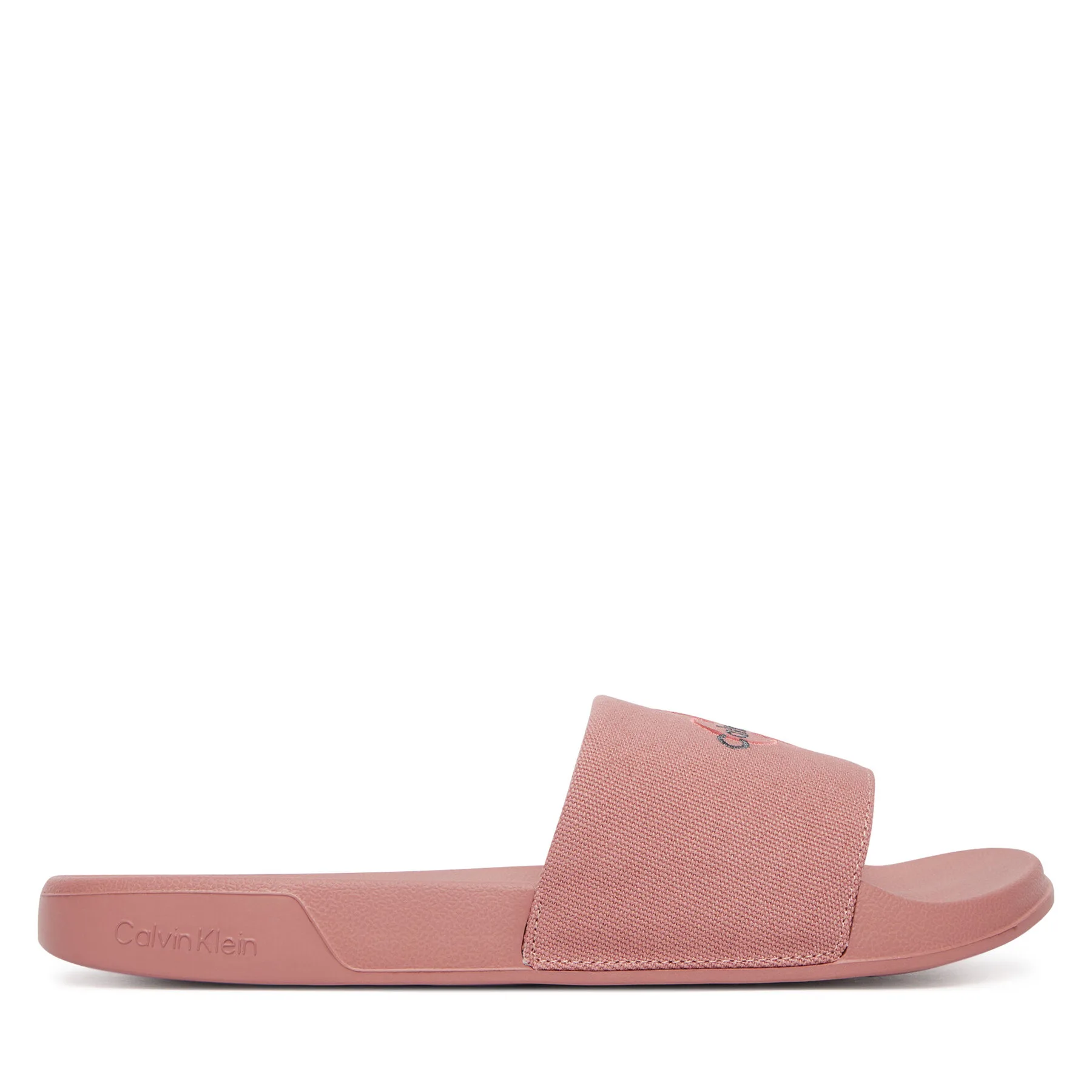 Чехли Calvin Klein Ess Slide Cv HW0HW02958 Розов – Дамски чехли
