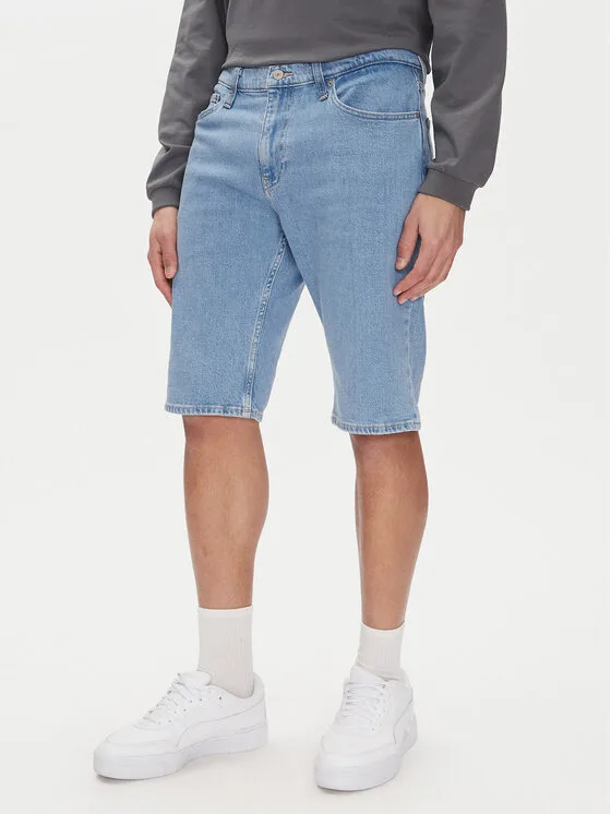 Мъжки дънкови шорти Tommy Jeans Ryan DM0DM21852 сини