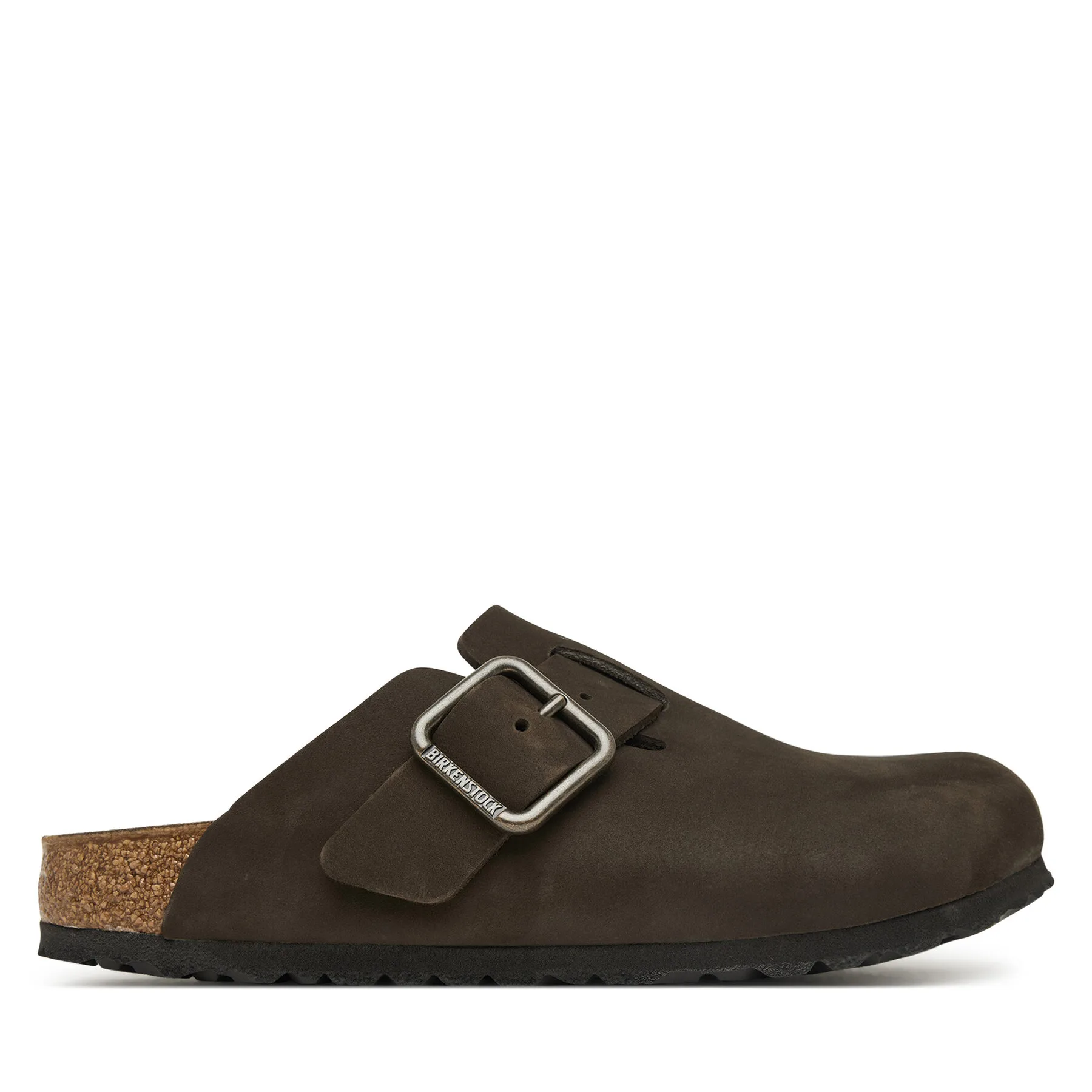 Дамски чехли Birkenstock Boston Wire Buckle тъмнокафяви