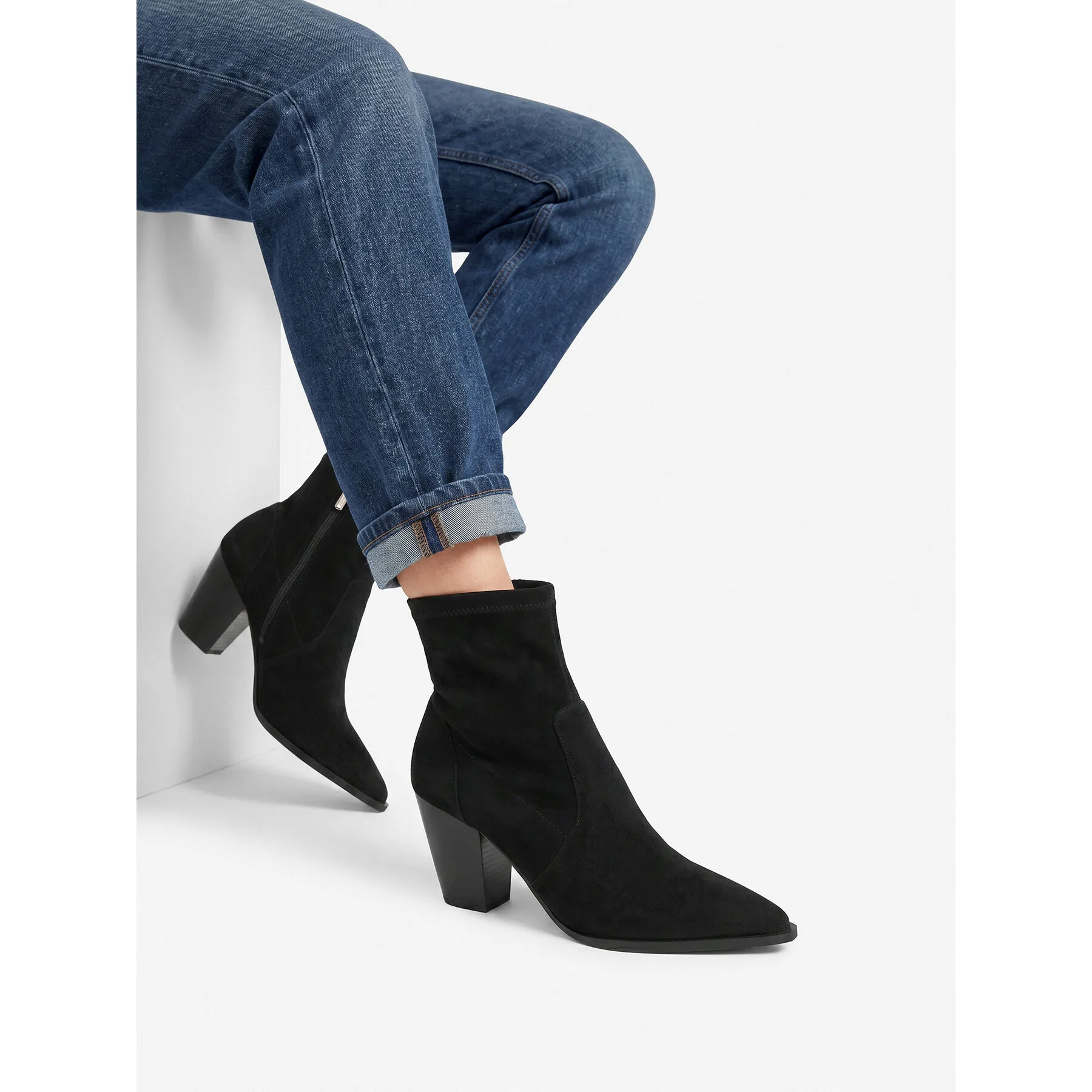 Боти Nine West EO-LBT805720-2 Черен – Дамски боти на ток