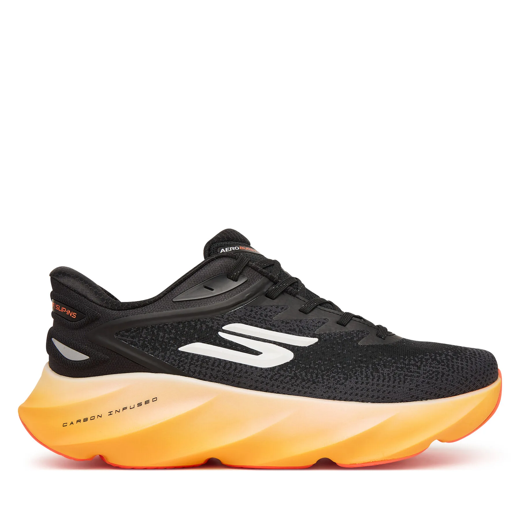 Мъжки маратонки за бягане Skechers Slip-ins: Aero Burst черни – Черен