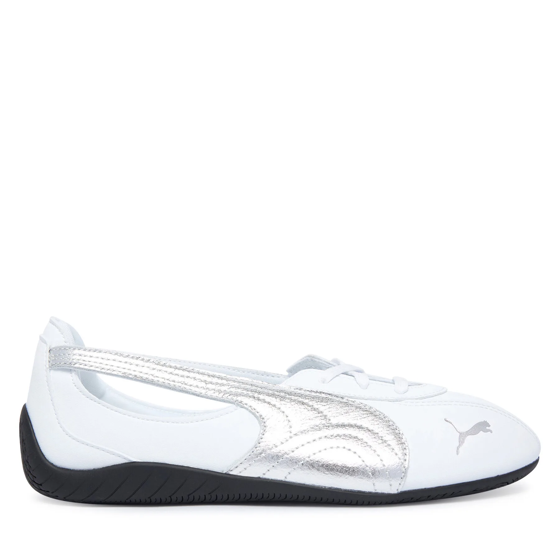 Балеринки Puma Speedcat Ballet Nova Metallic Wns 408342 01 Бял – Дамски балеринки