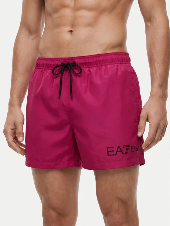 EA7 Emporio Armani Плувни шорти 7M002000 AF13049 MA102 Розов Regular Fit – Мъжки бански