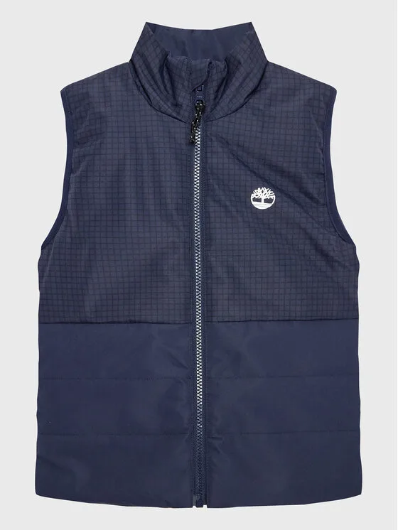 Timberland Елек T26585 D Тъмносин Regular Fit – Мъжки елеци