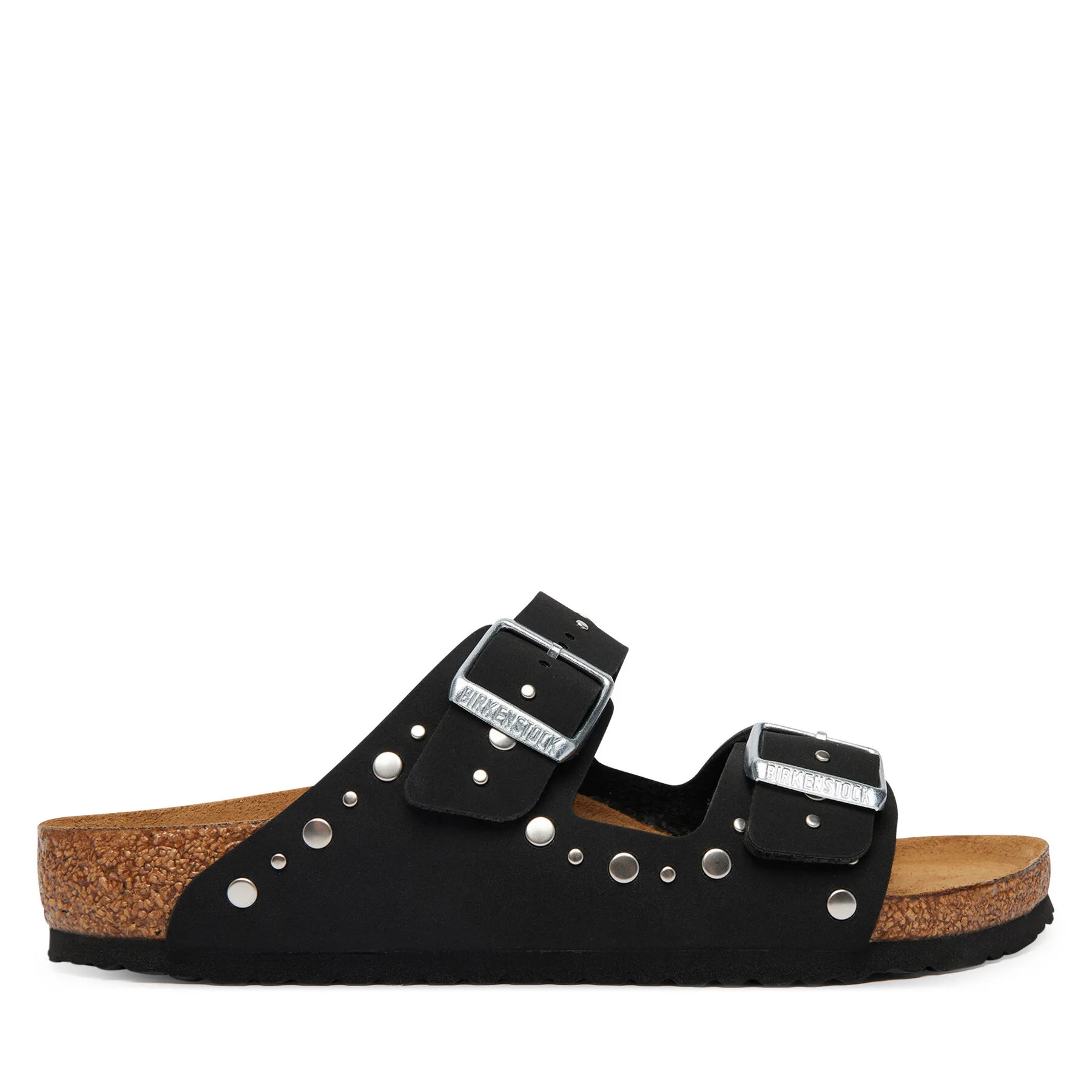 Детски чехли Birkenstock Arizona Rivets черни – Черен – Детски чехли и джапанки