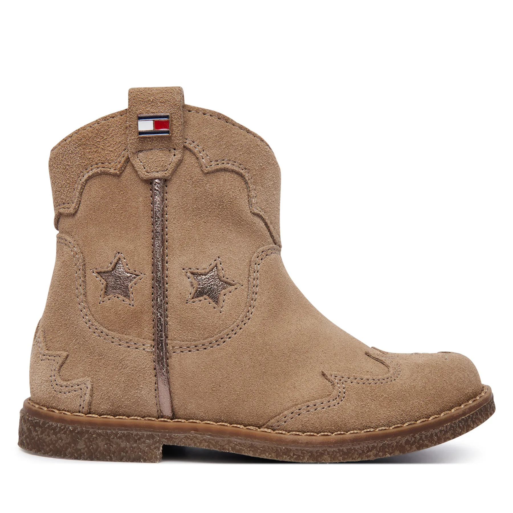 Боти Tommy Hilfiger T1A5-35191-1429 M Бежов – Боти за момичета