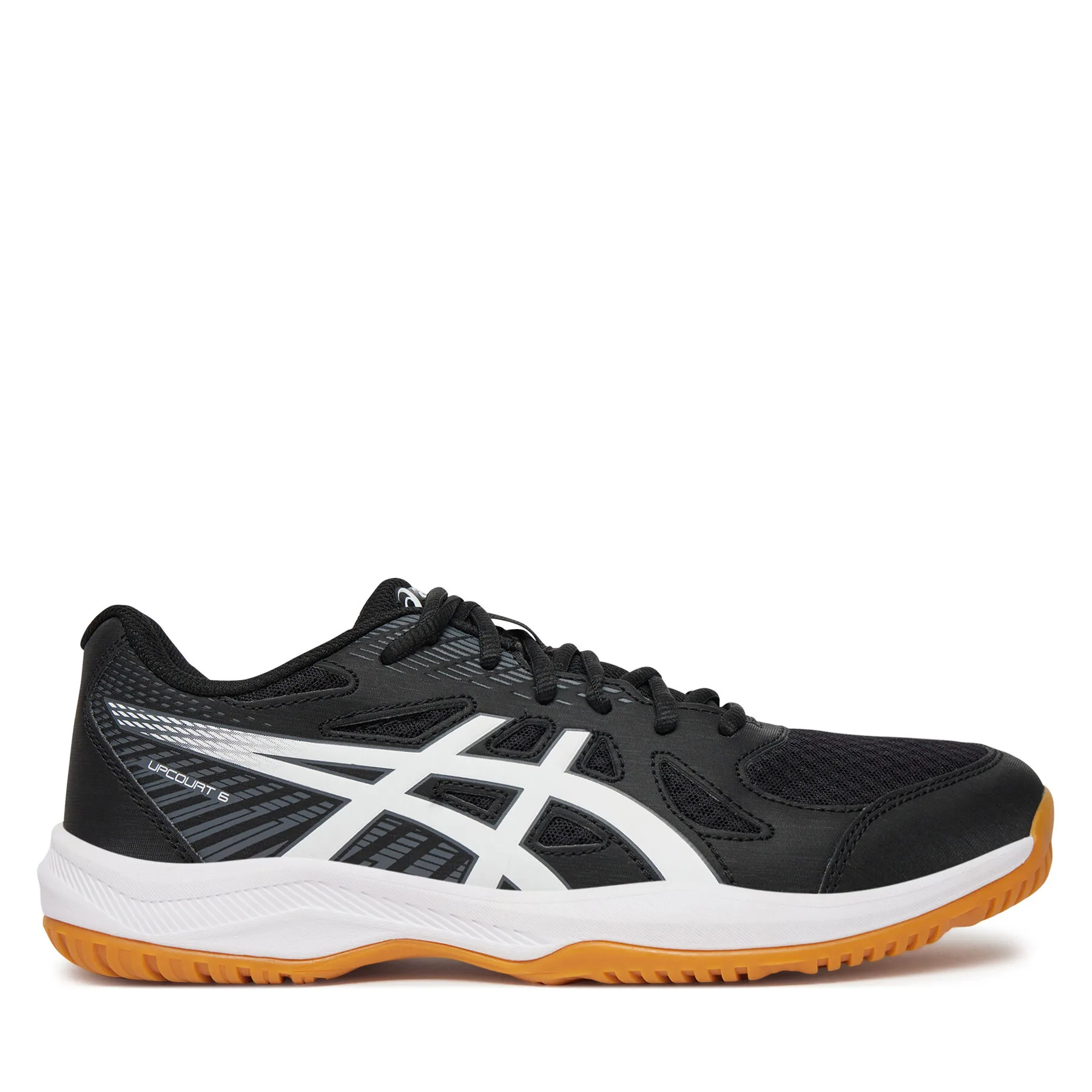 Обувки за зала Asics Upcourt 6 1071A104 Черен – Обувки за спортове на закрито
