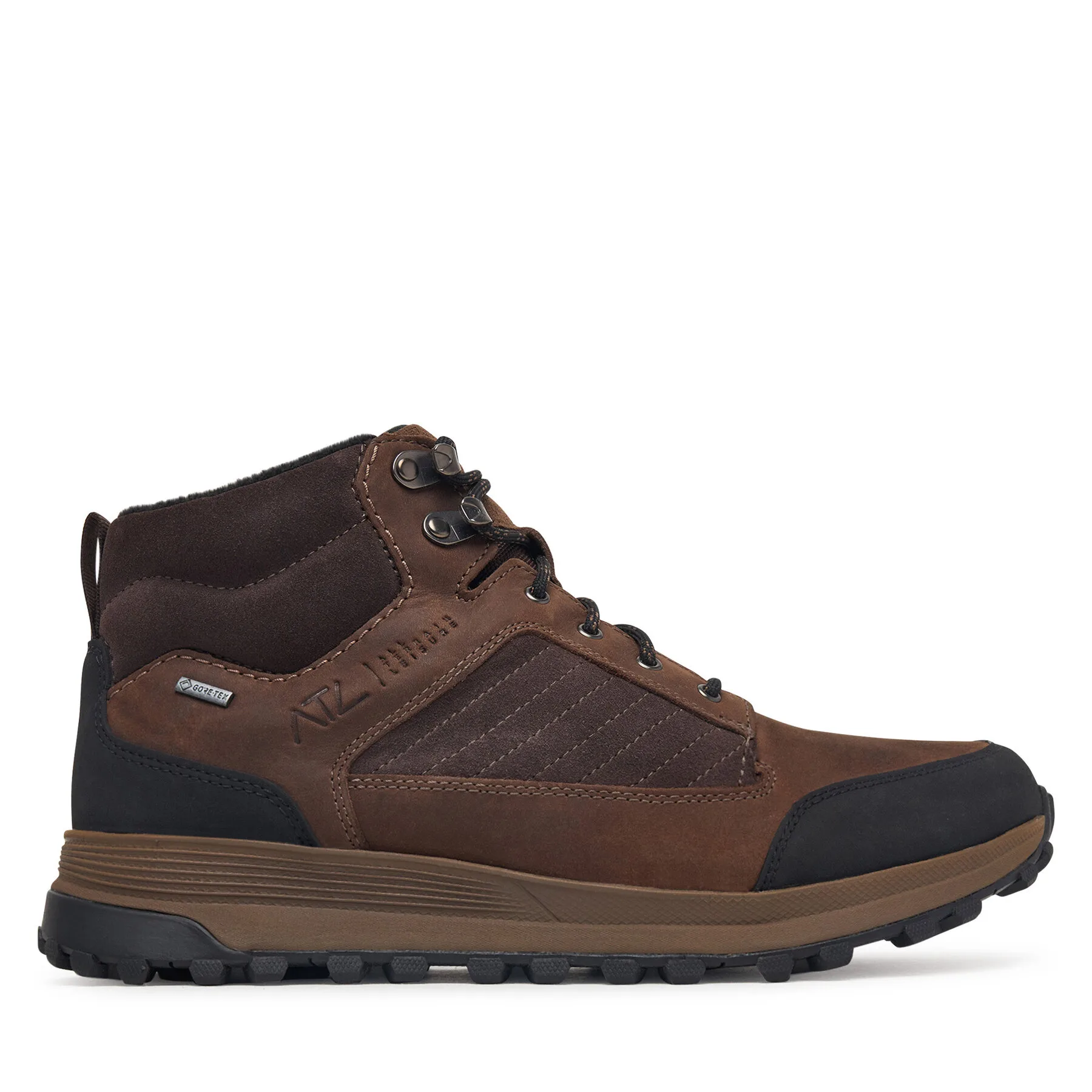 Зимни обувки Clarks ATL TrekHi GTX GORE-TEX 26184482 Кафяв – Мъжки боти и ботуши