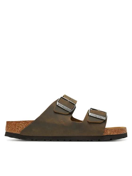 Birkenstock Чехли Arizona Sfb 1019377 Каки – Дамски чехли