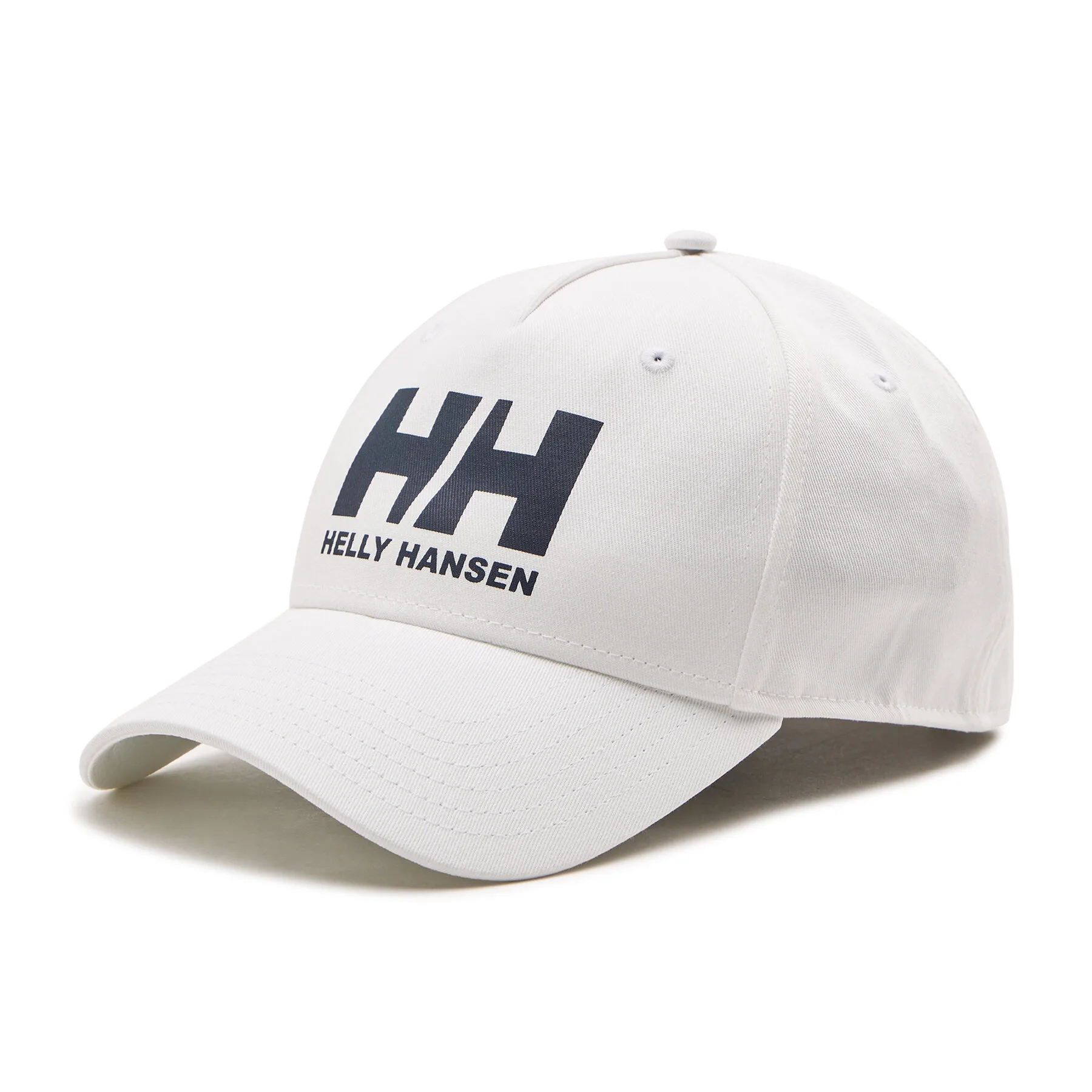 Мъжка шапка с козирка Helly Hansen Ball бяла – Шапки с козирка