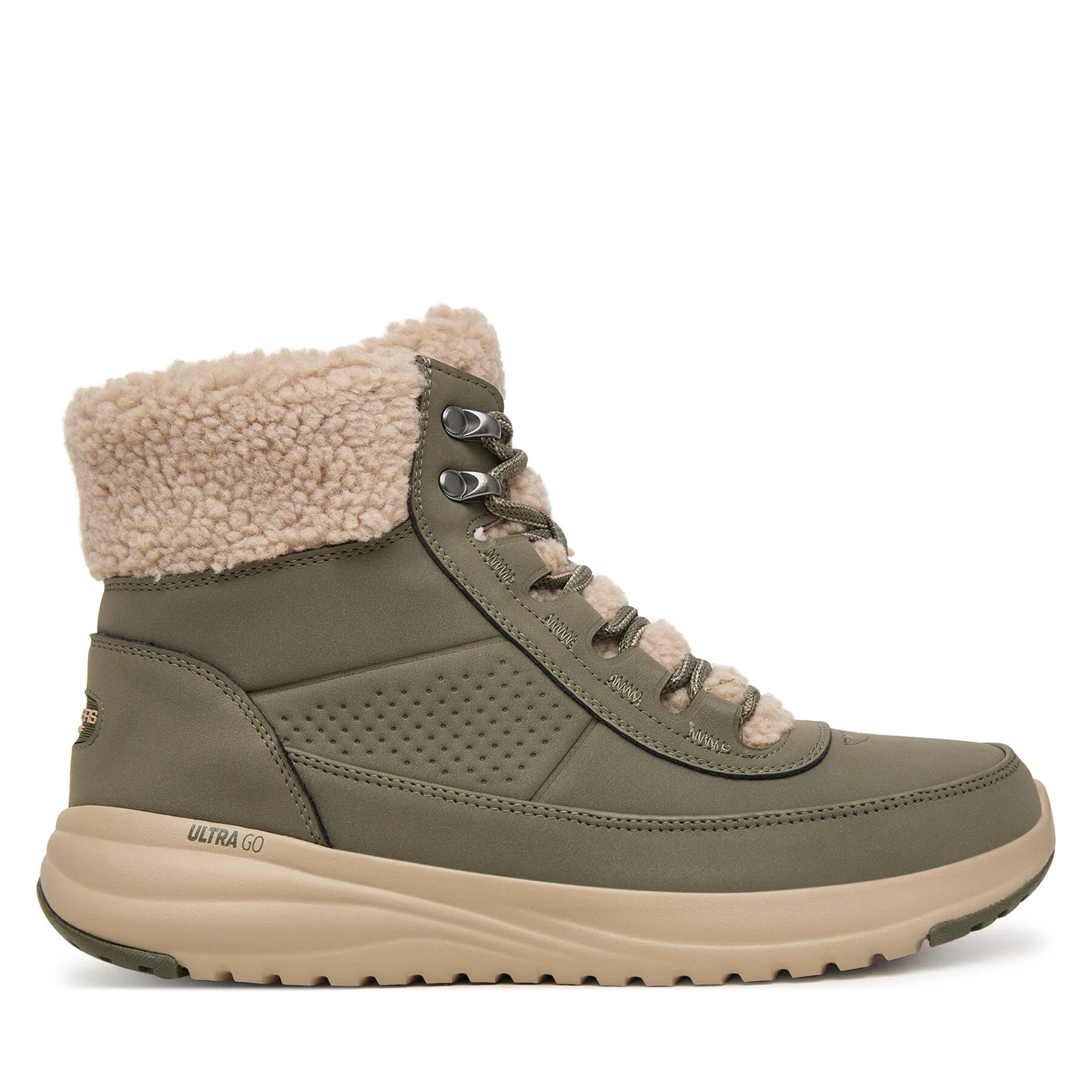Дамски трапери Skechers o On The Go Stellar Alpine Adventure зелени – Дамски трапери и кубинки
