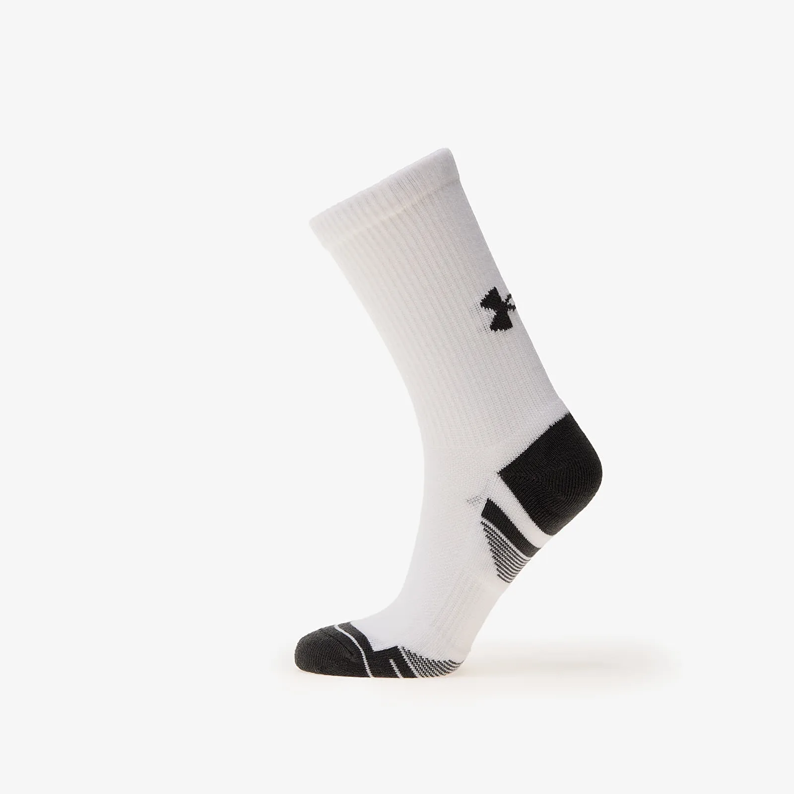 Чорапи Under Armour Performance Tech 3-Pack Crew White L – Мъжки чорапи