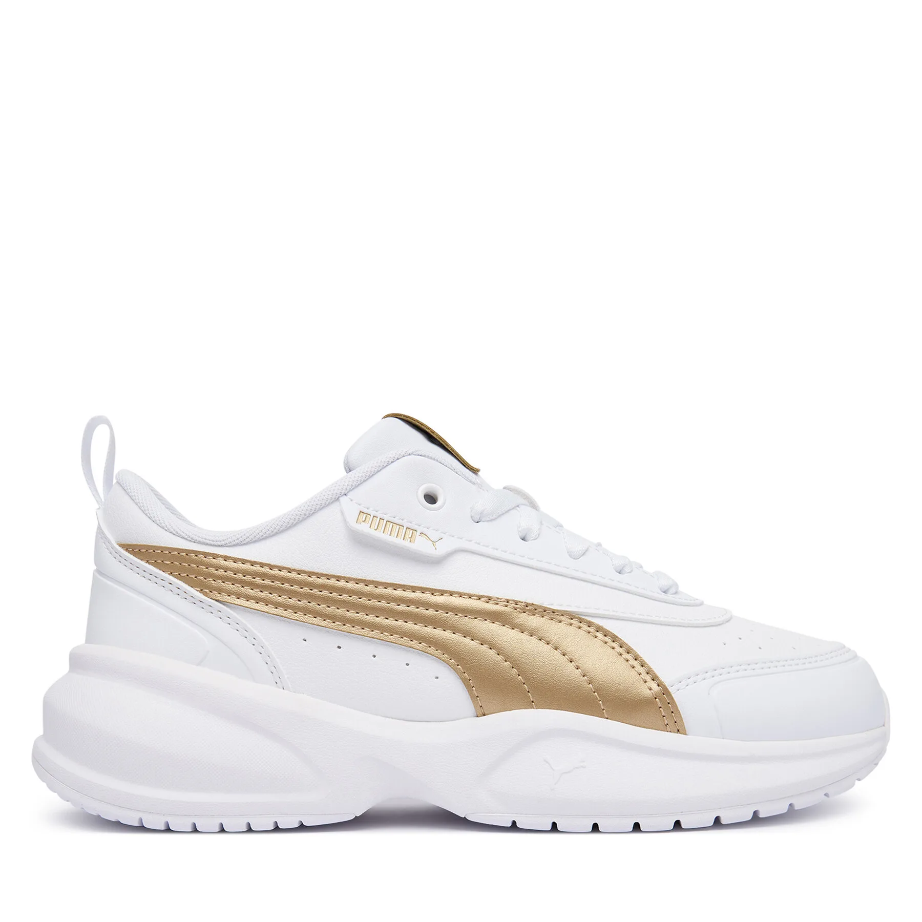 Балеринки Puma Cilia 2 Mode Metallic Glam 408272 01 Бял – Дамски балеринки