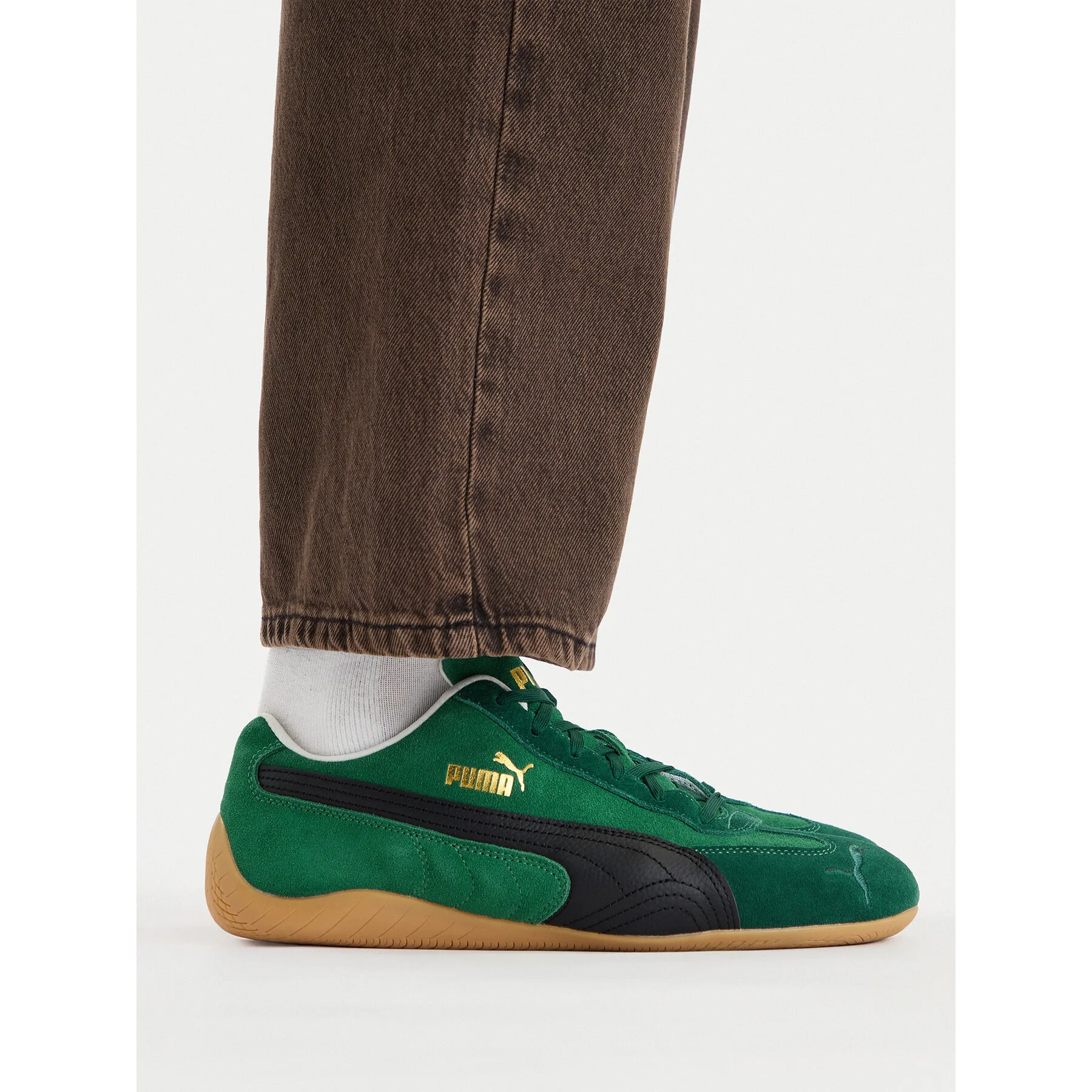 Сникърси Puma Speedcat Vine 406329 54 Зелен – Мъжки ниски маратонки