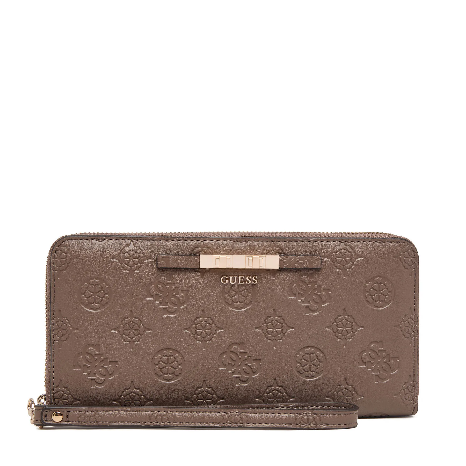 Портфейл Guess Carmella Slg SWPD22 25146 Светлокафяв – Дамски портмонета