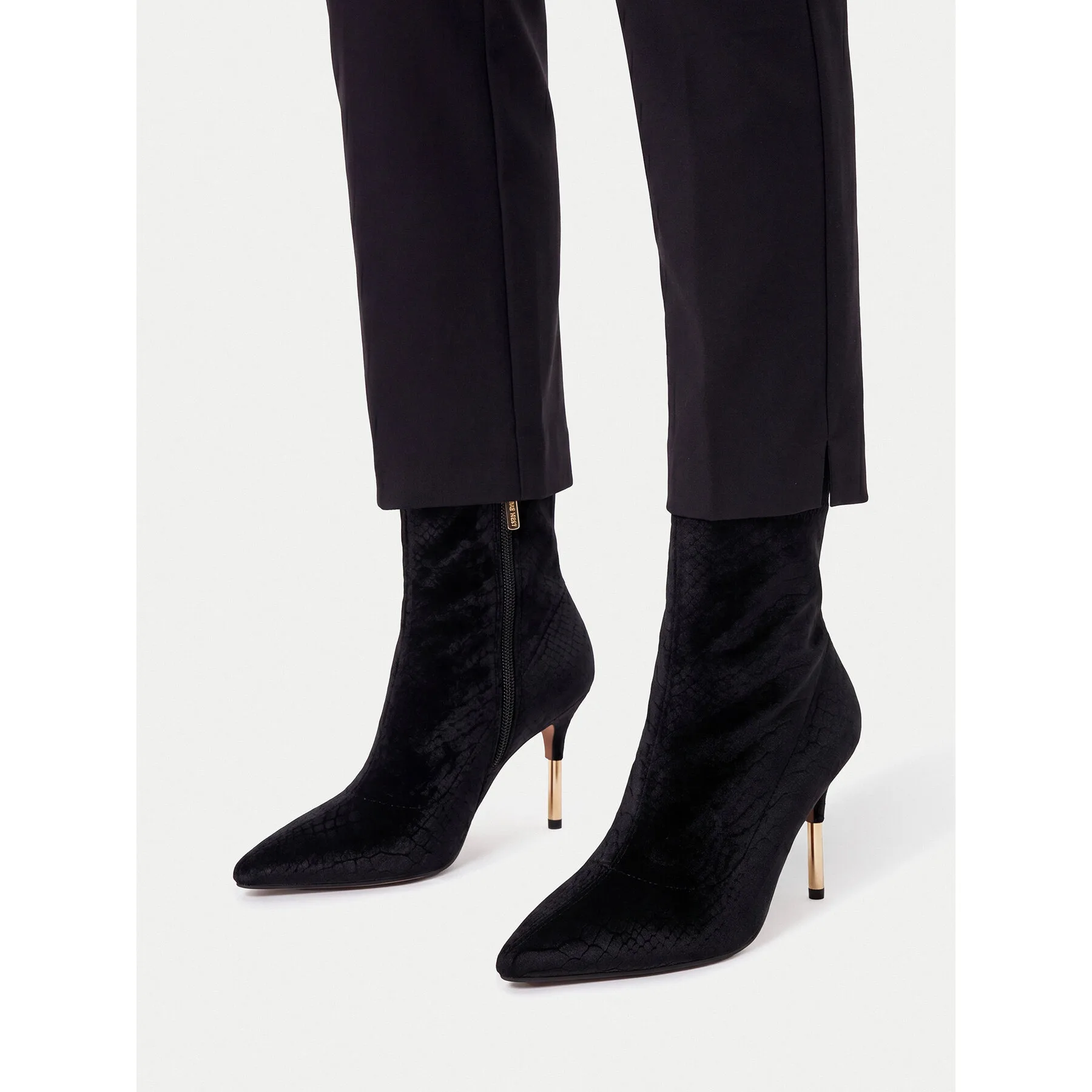 Боти Nine West EO-LBT905665-36B Черен – Дамски боти на ток