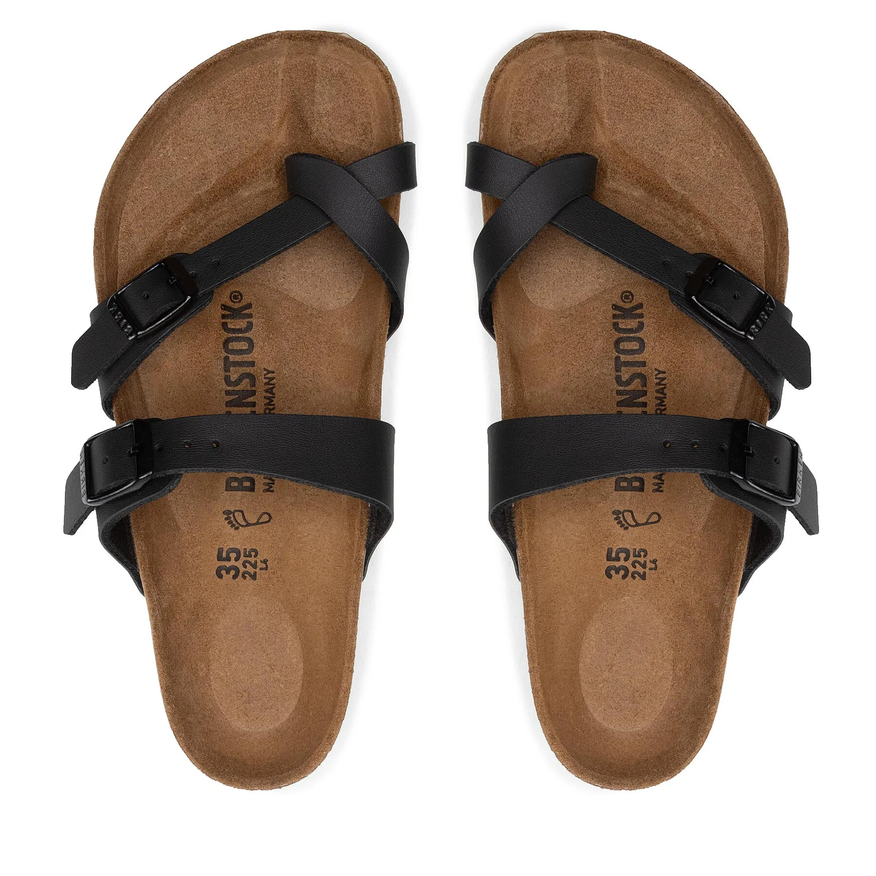 Джапанки Birkenstock Mayari 0071791 Черен – Дамски джапанки