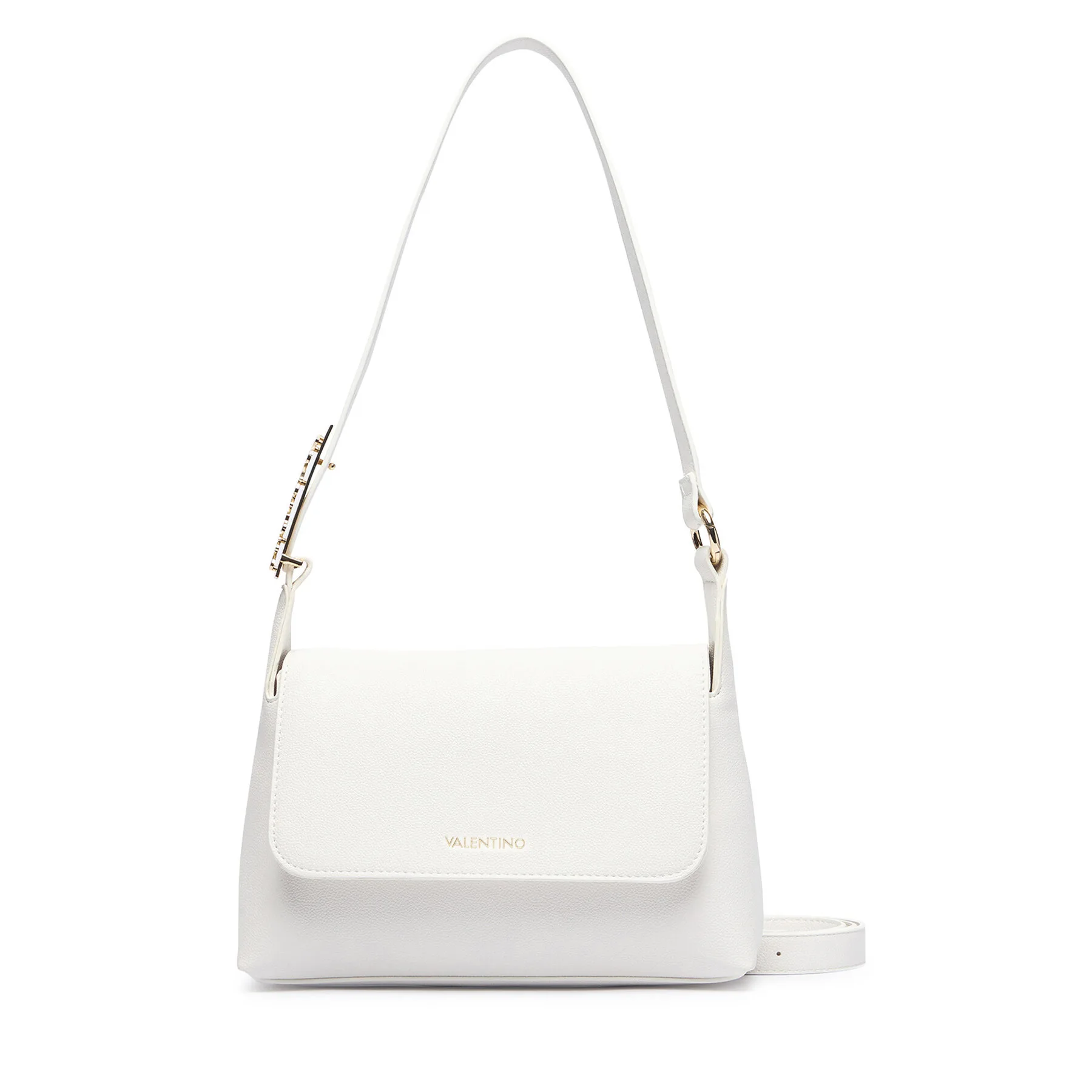 Дамска чанта Valentino Helen VBS9N509G Бял – Чанти