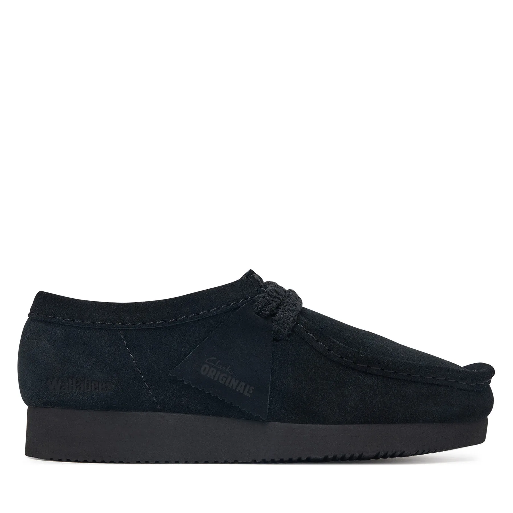 Обувки Clarks Wallabee Lite. 26329534 Черен – Дамски равни затворени обувки