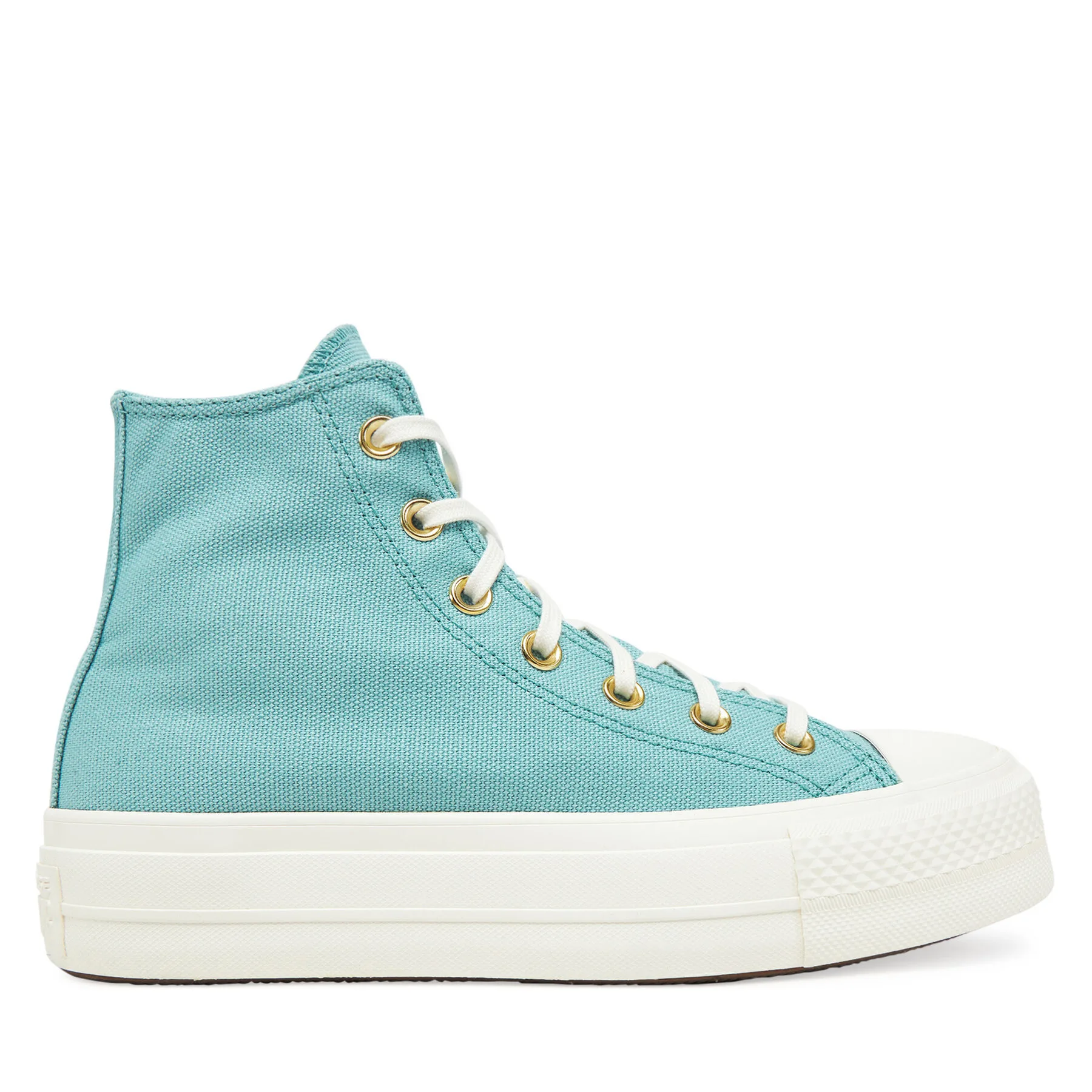 Кецове Converse Chuck Taylor All Star Lift Platform Gold A11495C Електриков – Дамски високи кецове
