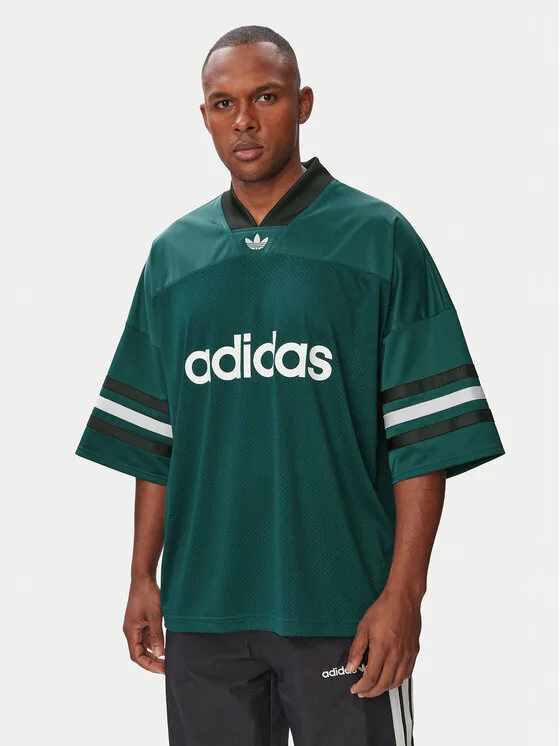 adidas Тишърт Adicolor KR1401 Зелен Loose Fit – Мъжки тениски
