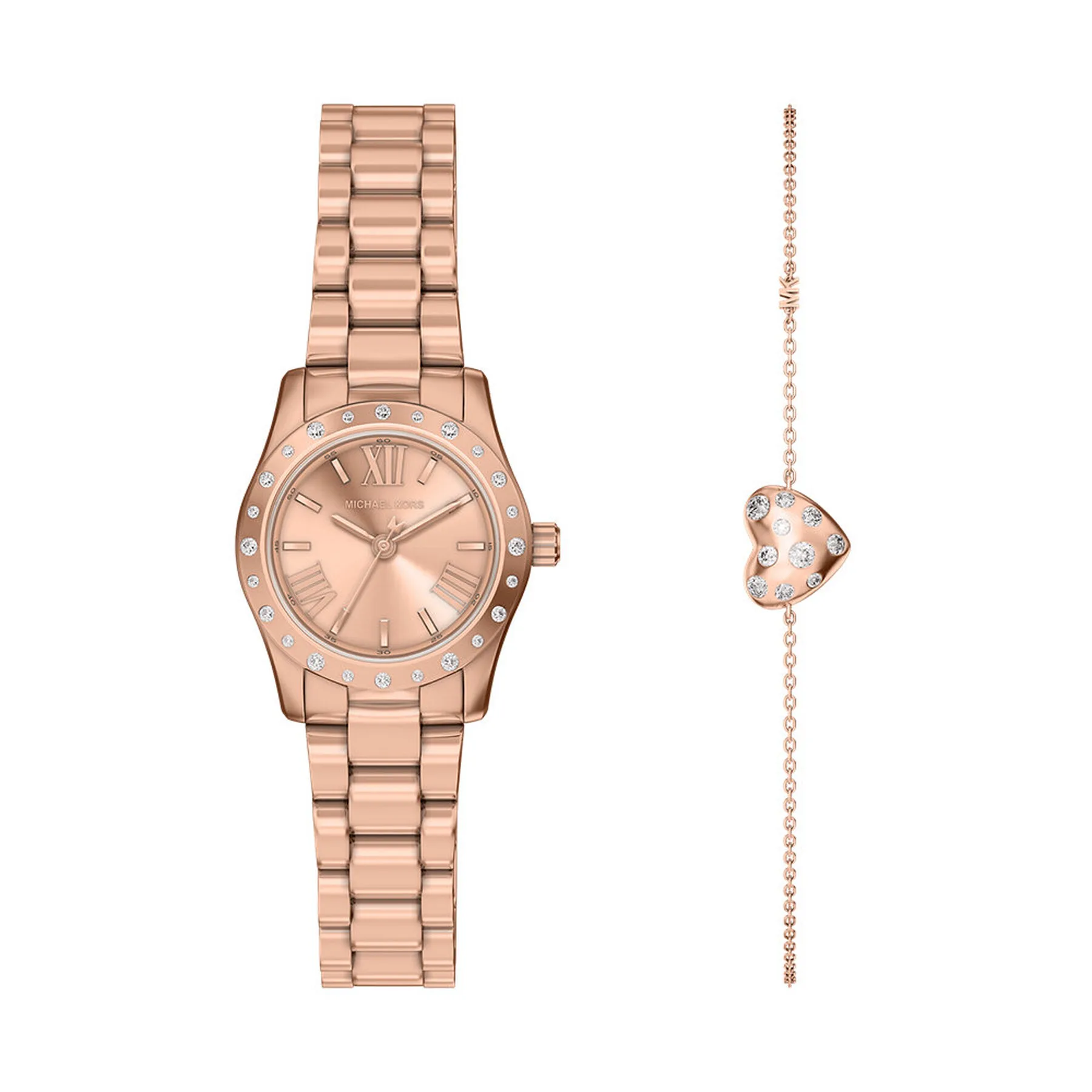Дамски часовник Michael Kors Lexington Set розов – Дамски часовници