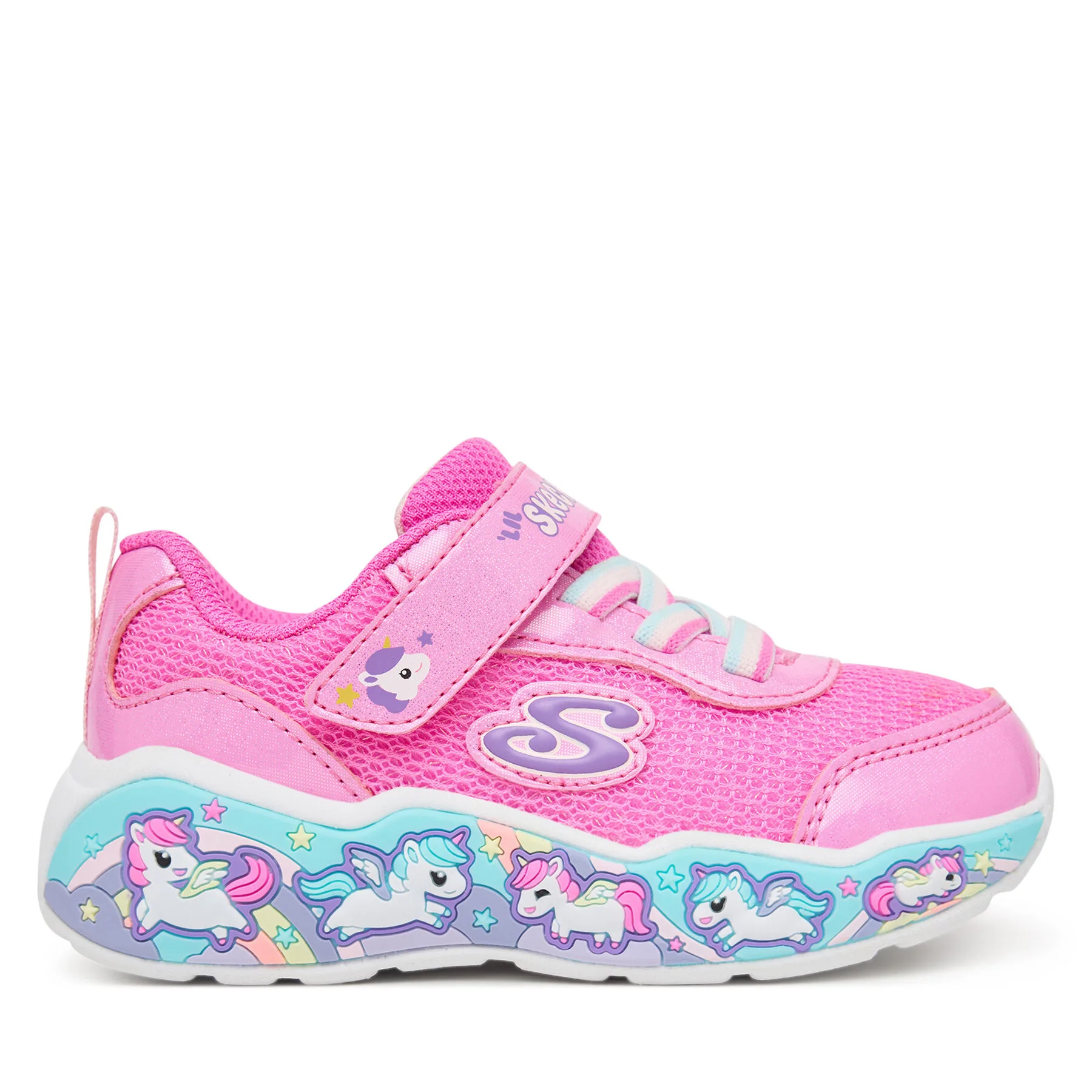 Сникърси Skechers Play Scene - Fun Squad 303158N Розов – Маратонки за момичета