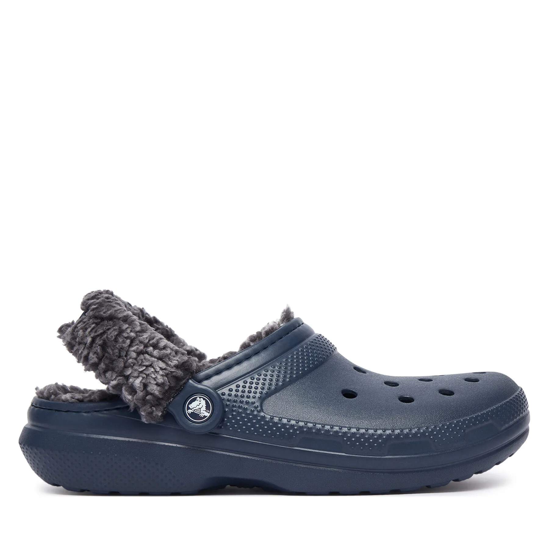 Дамски чехли Crocs Classic Fleece Lined Clog Quartz тъмносини