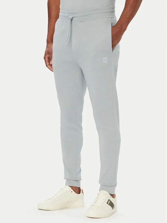 BOSS Долнище анцуг Sestart 50509303 Светлосив Regular Fit – Мъжки спортни панталони