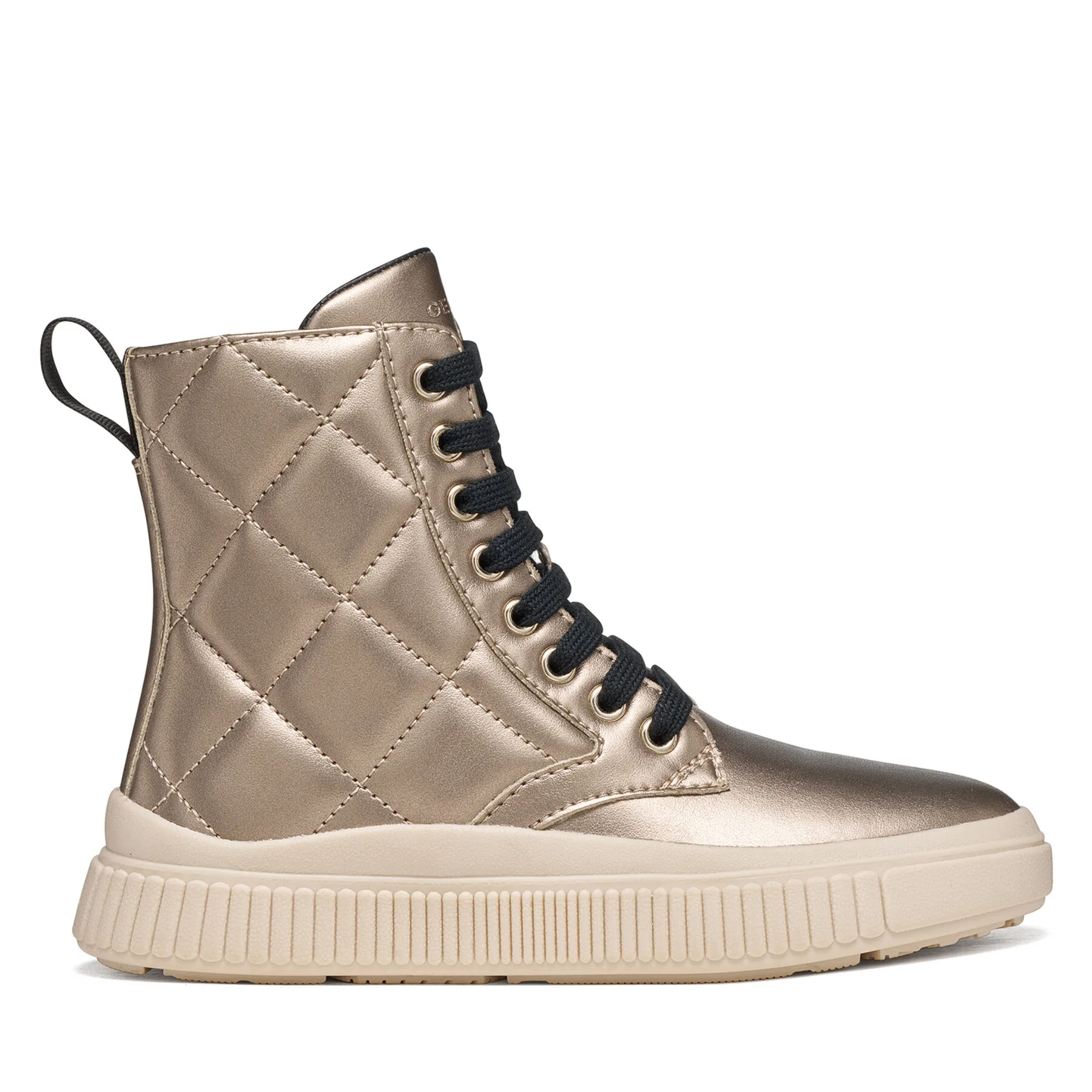 Зимни обувки Geox J Laquinny Girl J66M3C 000NF C5005 S Златист – Детски зимни обувки