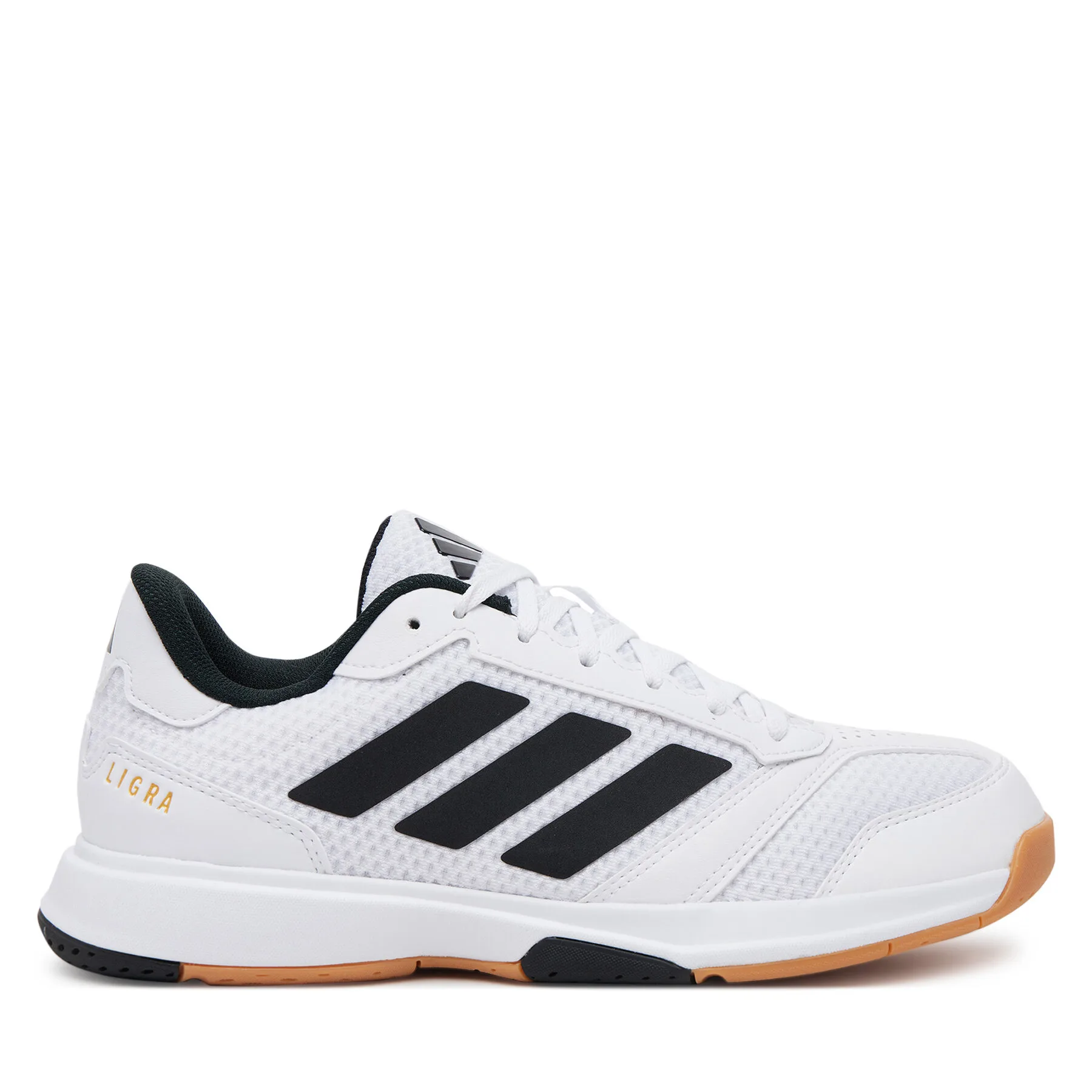 Мъжки обувки за зала adidas Ligra 8 бели – Бял – Обувки за спортове на закрито