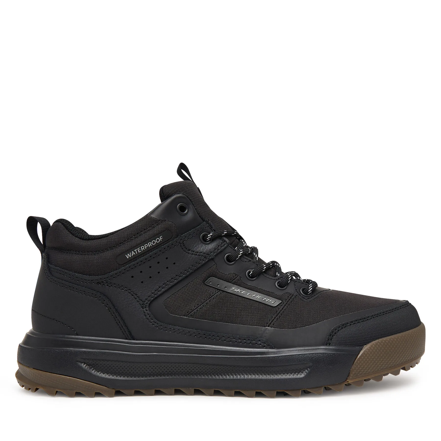Мъжки високи маратонки Skechers Urban Street Hiker черни – Черен