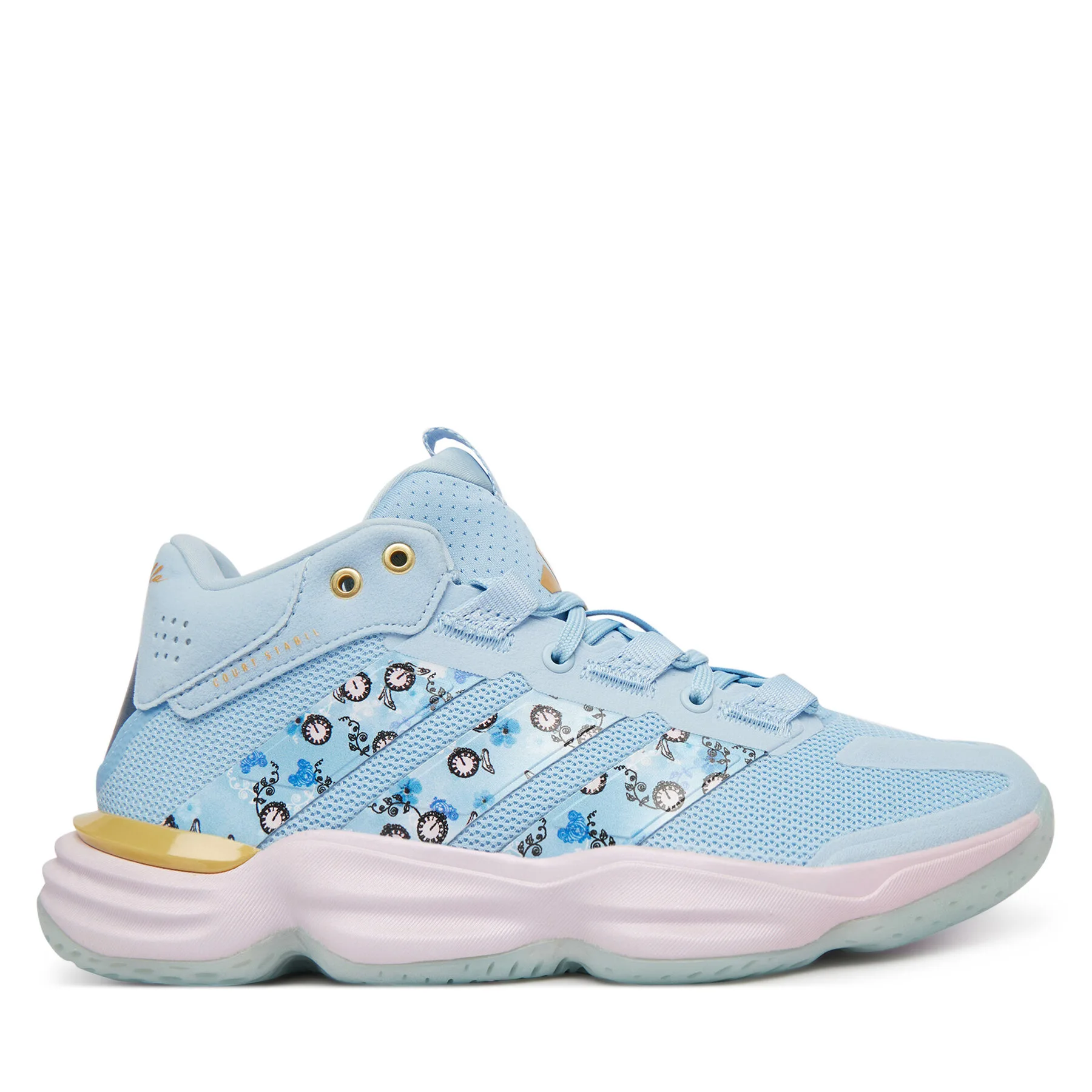 Обувки за зала adidas Disney Princess Court Stabil Indoor Shoes KJ0656 Син – Обувки за спортове на закрито