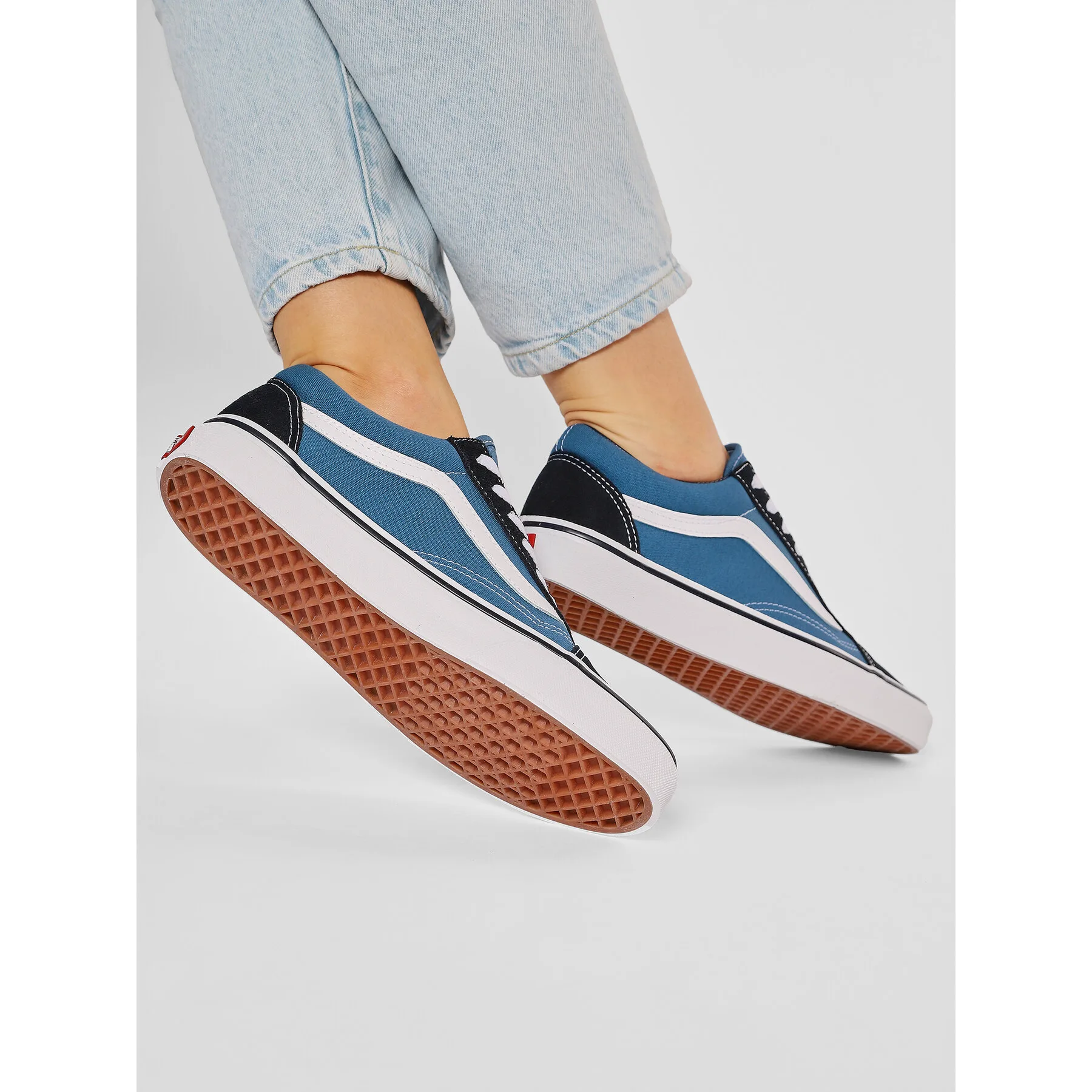 Дамски кецове Vans Old Skool сини – Дамски ниски кецове