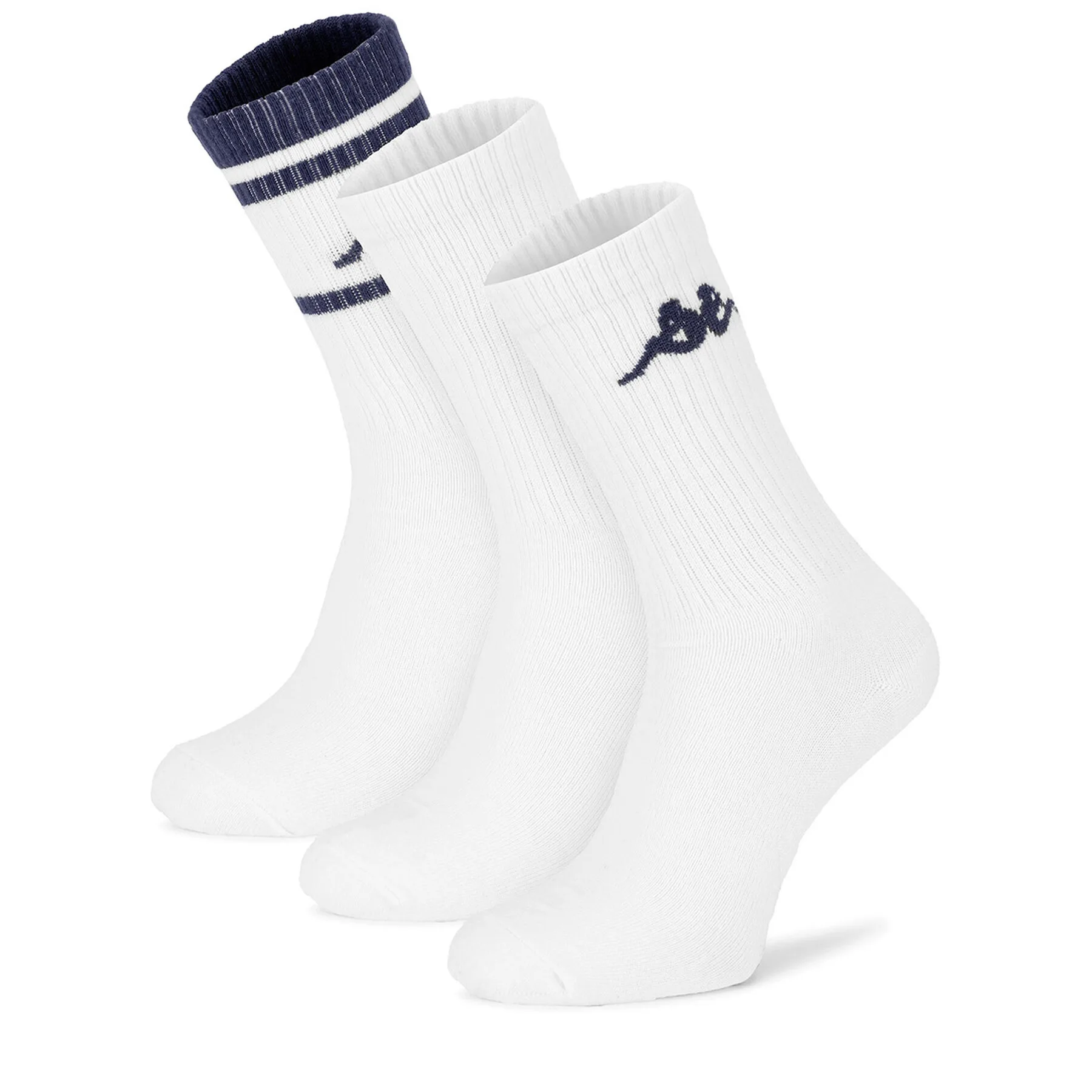 Дълги чорапи Kappa KR_ANKLE_AW26 (3-PACK) Бял – Мъжки чорапи