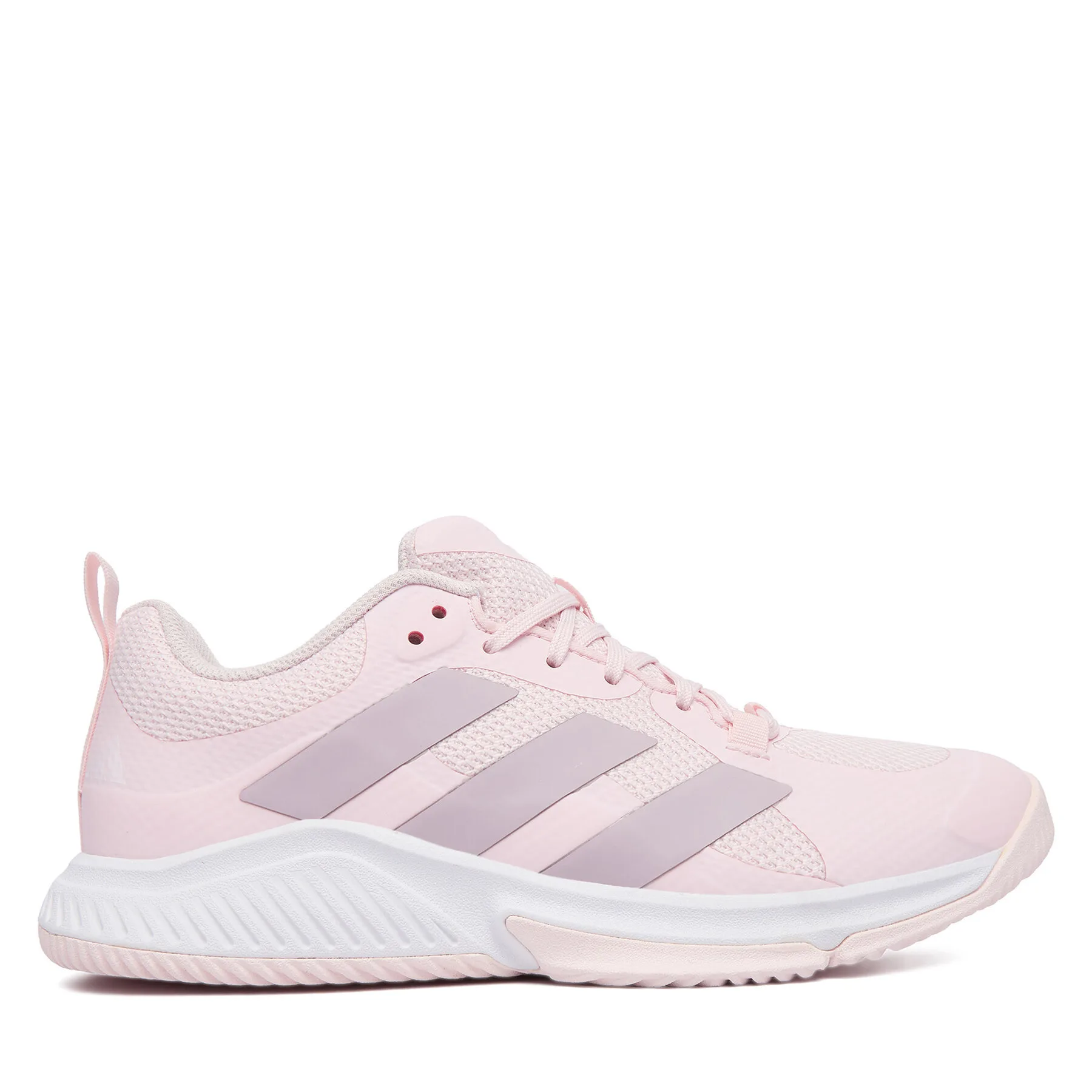 Обувки за зала adidas Court Team Bounce 2.0 Shoes KJ9651 Светлорозов – Обувки за спортове на закрито