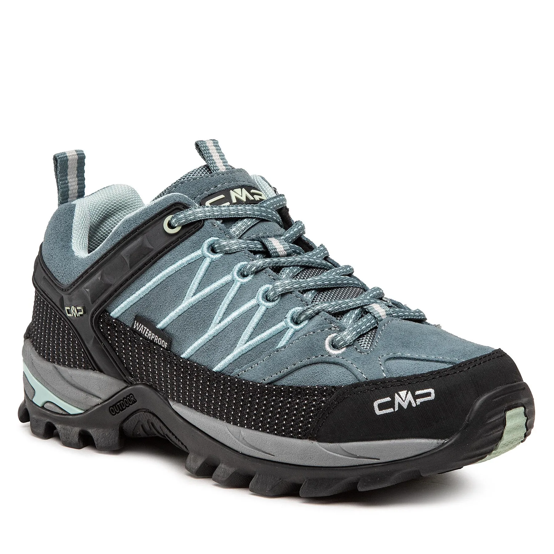 Туристически CMP Rigel Low Wmn Trekking Shoes Wp 3Q13246 Зелен – Спортни обувки