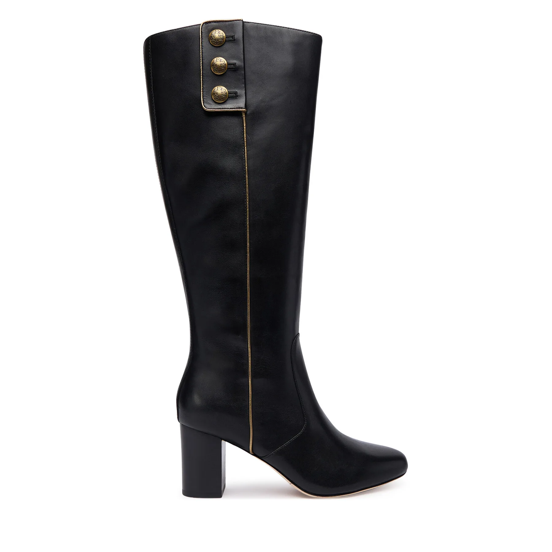 Ботуши LAUREN RALPH LAUREN 802980067001 Черен – Дамски ботуши на ток