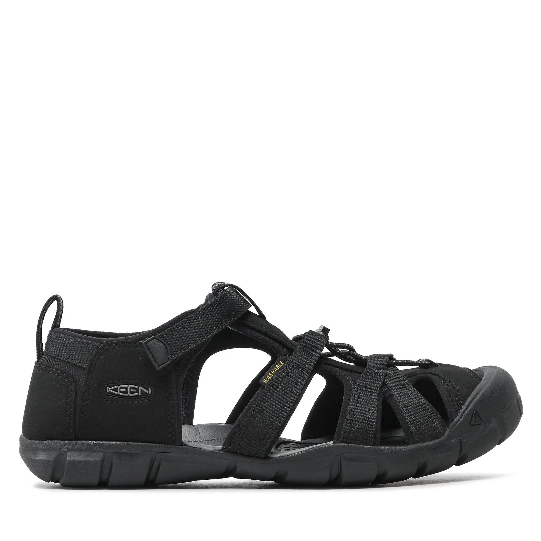 Детски трекинг сандали Keen Seacamp II Cnx 1027418 черни – Черен