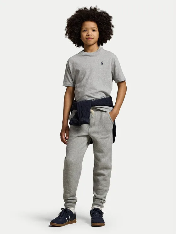 Polo Ralph Lauren Долнище анцуг 323720897004 Сив Regular Fit – Мъжки спортни панталони