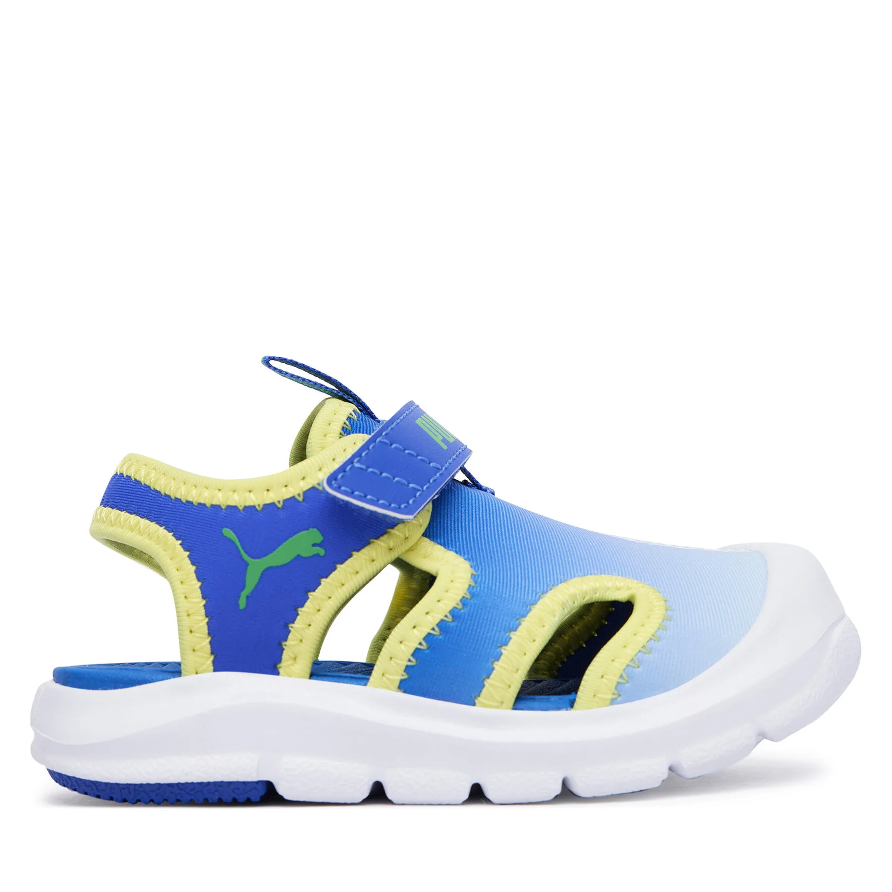 Детски сандали Puma Fun Racer Sandal Come On сини – Сандали за момчета