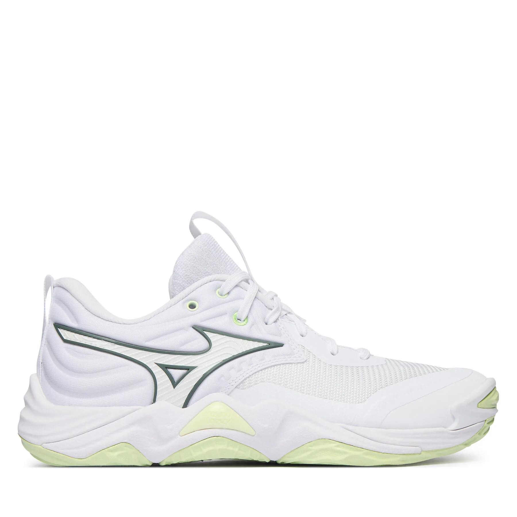 Обувки за зала Mizuno Wave Momentum Elite V1GC2512 Бял – Обувки за спортове на закрито
