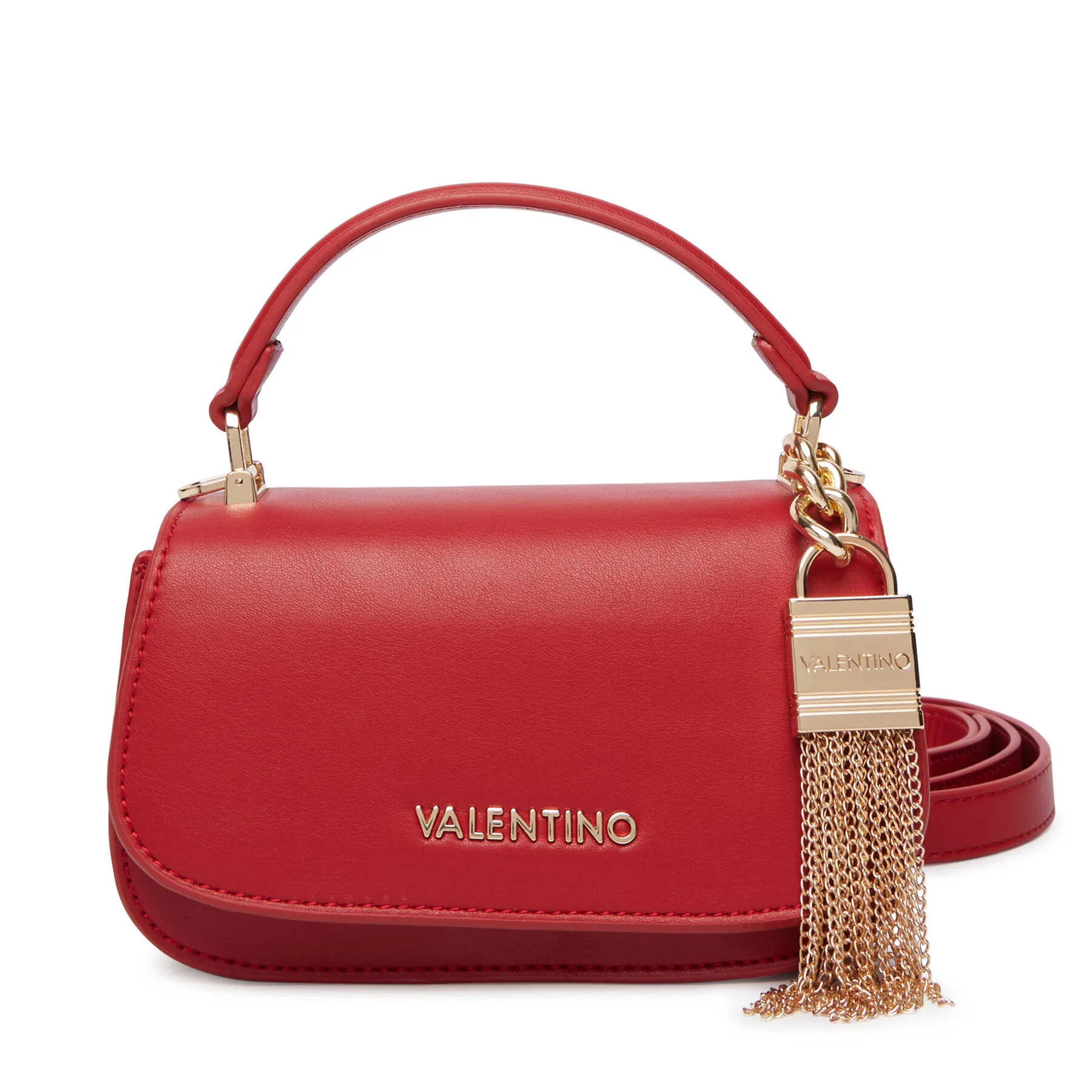 Дамска чанта Valentino Iride VBS9OU10 Червен – Класически дамски чанти