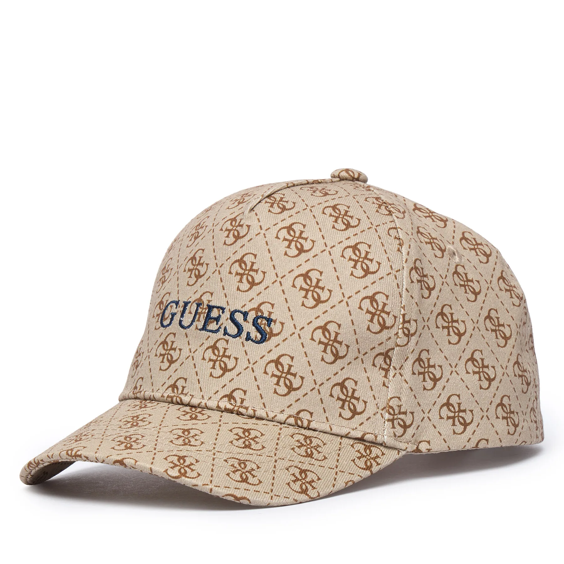 Детска шапка с козирка Guess H6YZ12 W2604 бежова – Шапки с козирка