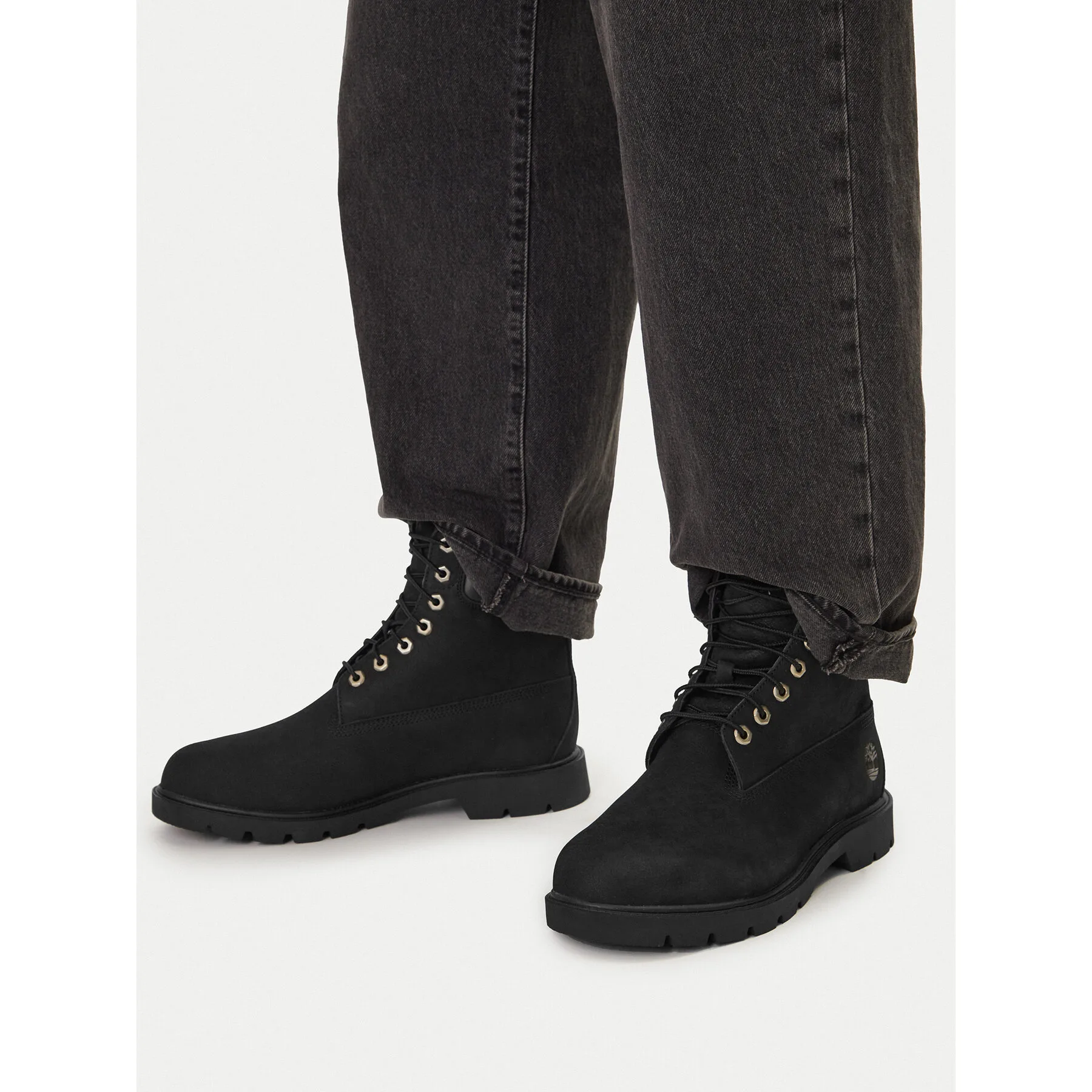 Туристически oбувки Timberland 6in Wr Basic TB0A27X6015 Черен – Мъжки трапери и кубинки