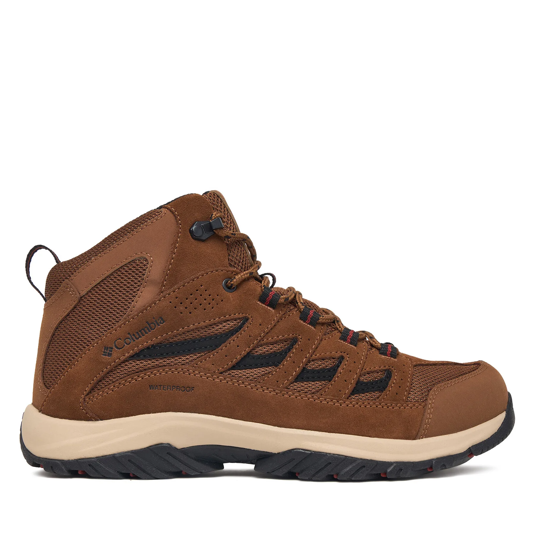 Туристически Columbia Crestwood Mid Waterproof 2100641 Кафяв – Мъжки високи трекинг обувки