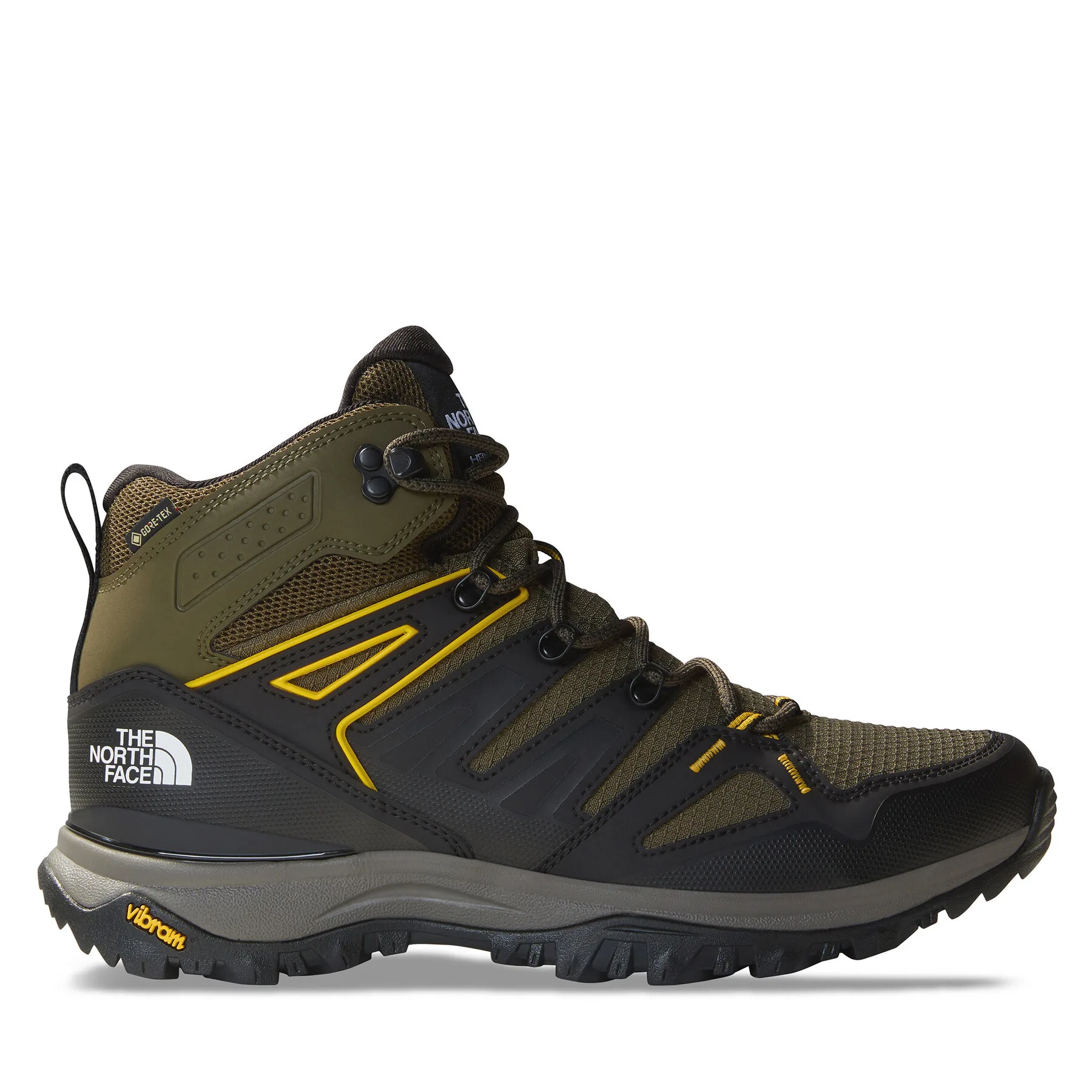 Туристически The North Face Hedgehog Mid GORE-TEX NF0A8AAABQW1 Каки – Мъжки високи трекинг обувки